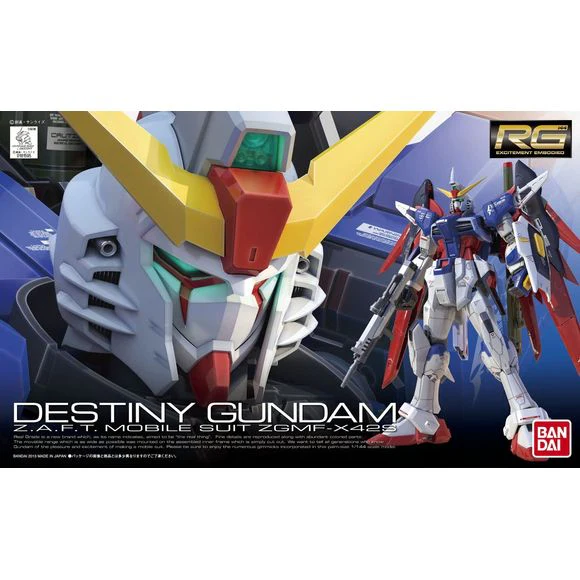 Bandai RG #11 Gundam SEED ZGMF-X42S Destiny Gundam 1/144 Scale Model Kit