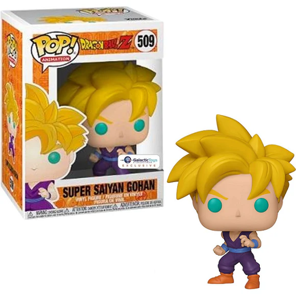 Funko Pop! DBZ Super Saiyan Gohan Galactic Toys Exclusive