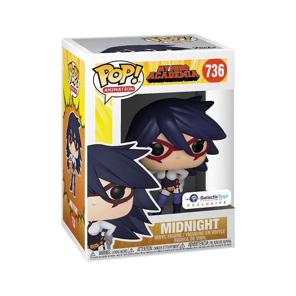 Damaged Box Galactic Toys Exclusive - Funko Pop! Animation: MHA - Midnight