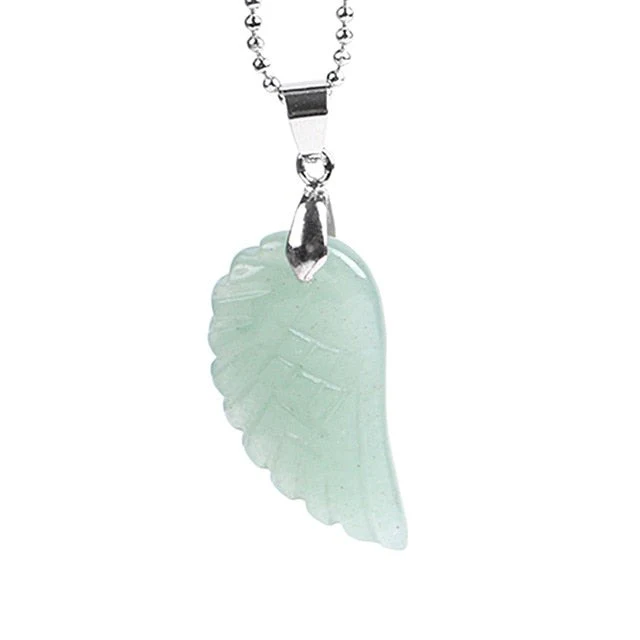 Crystal Angel Wing Pendant
