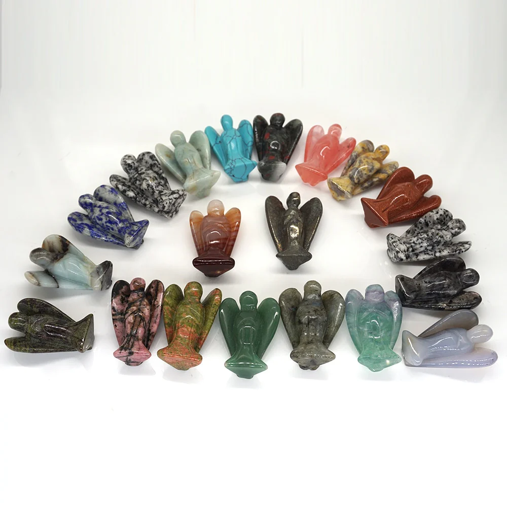 1.5 Inches Guardian Angel Natural Healing Crystal