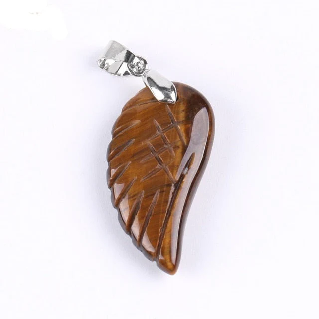 Crystal Angel Wing Pendant