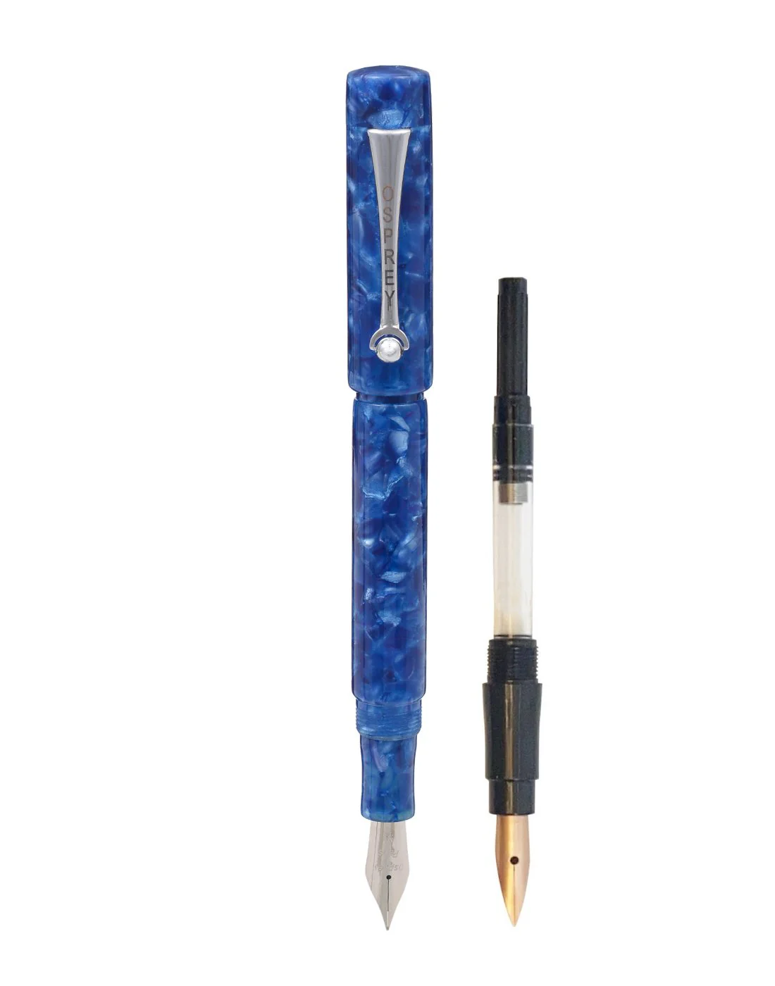 Kyanite Milano Fountain Pen with Standard and Flex Nib Options