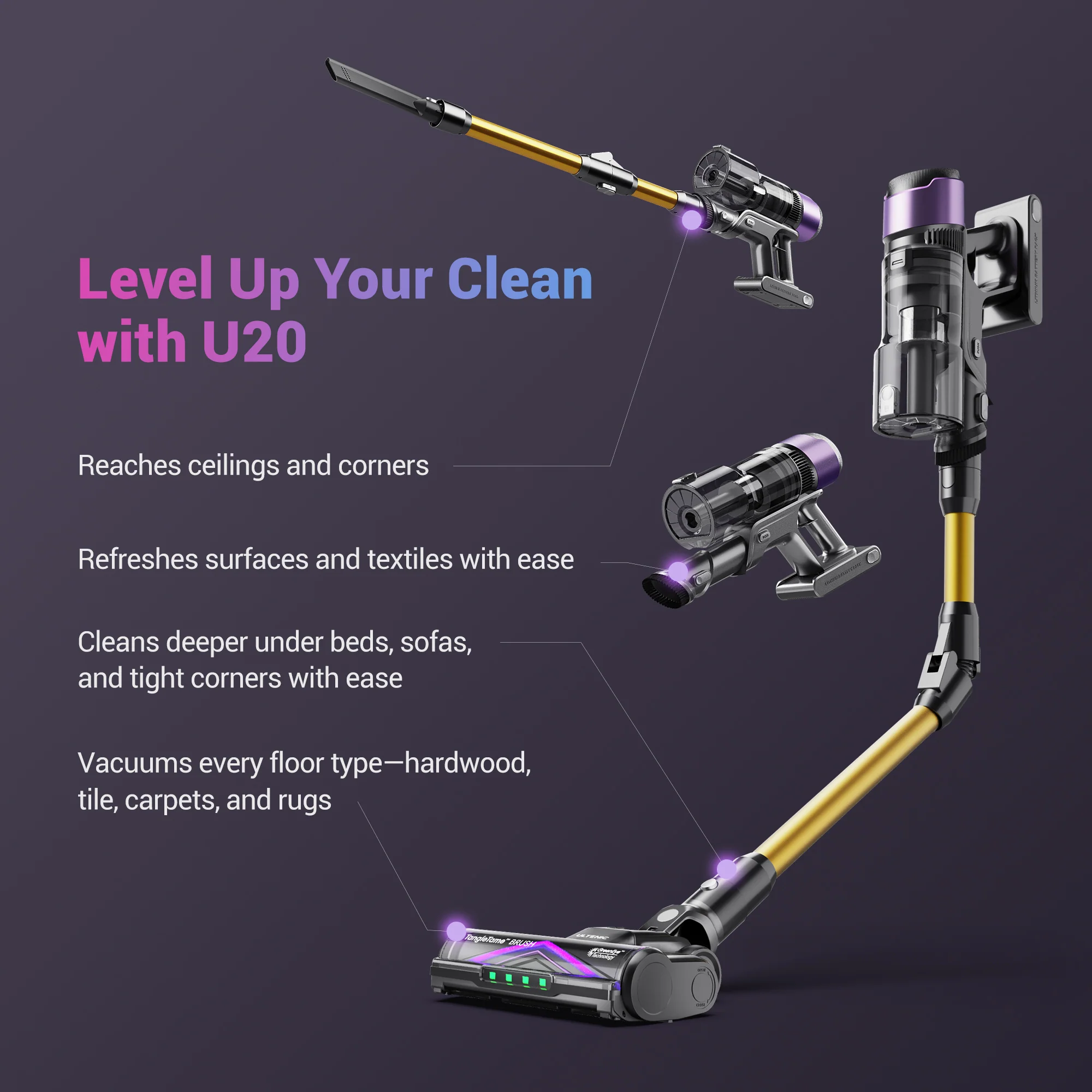 Ultenic U20 Cordless Vacuum