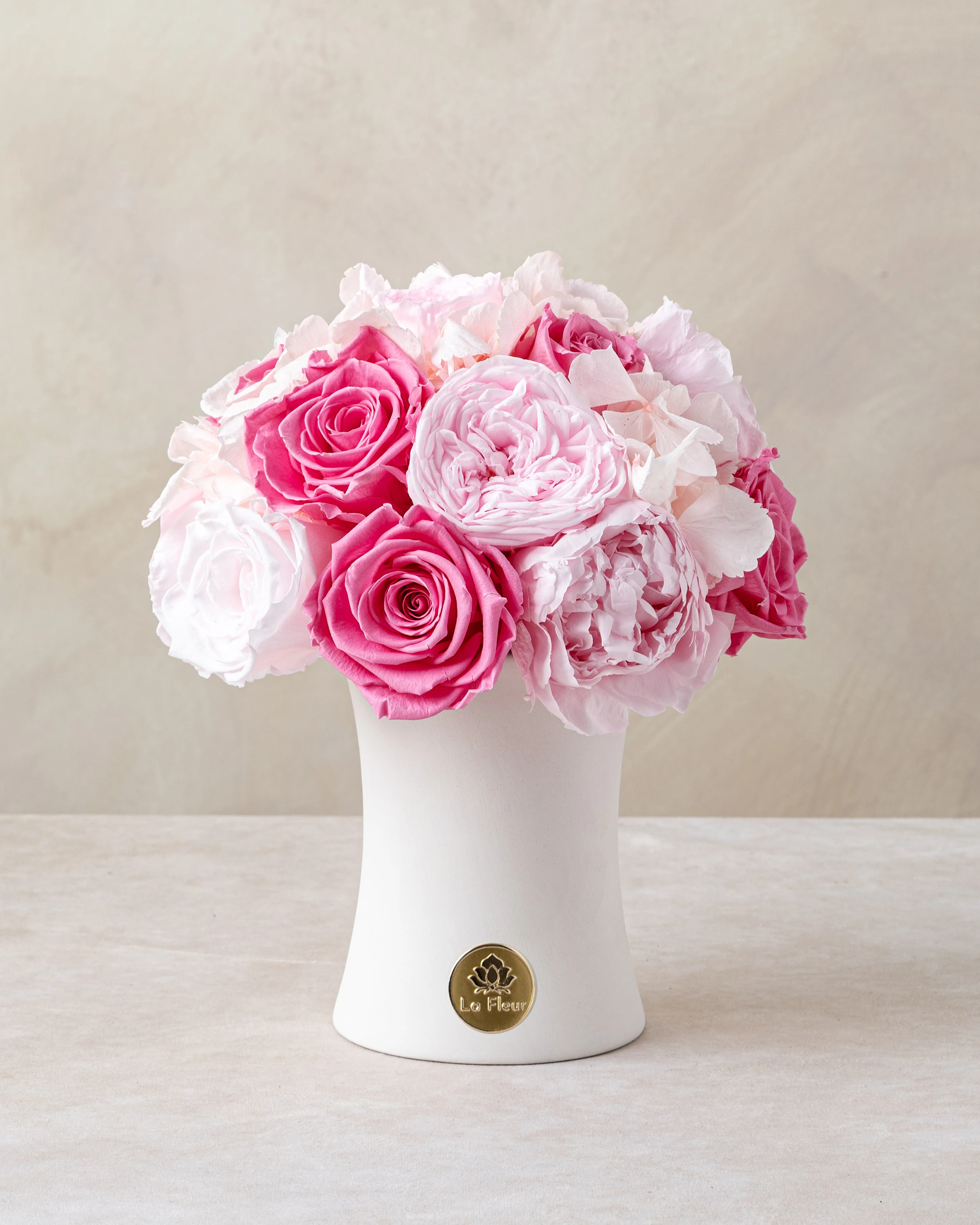 Creme Jardin Petite Dôme - Pink