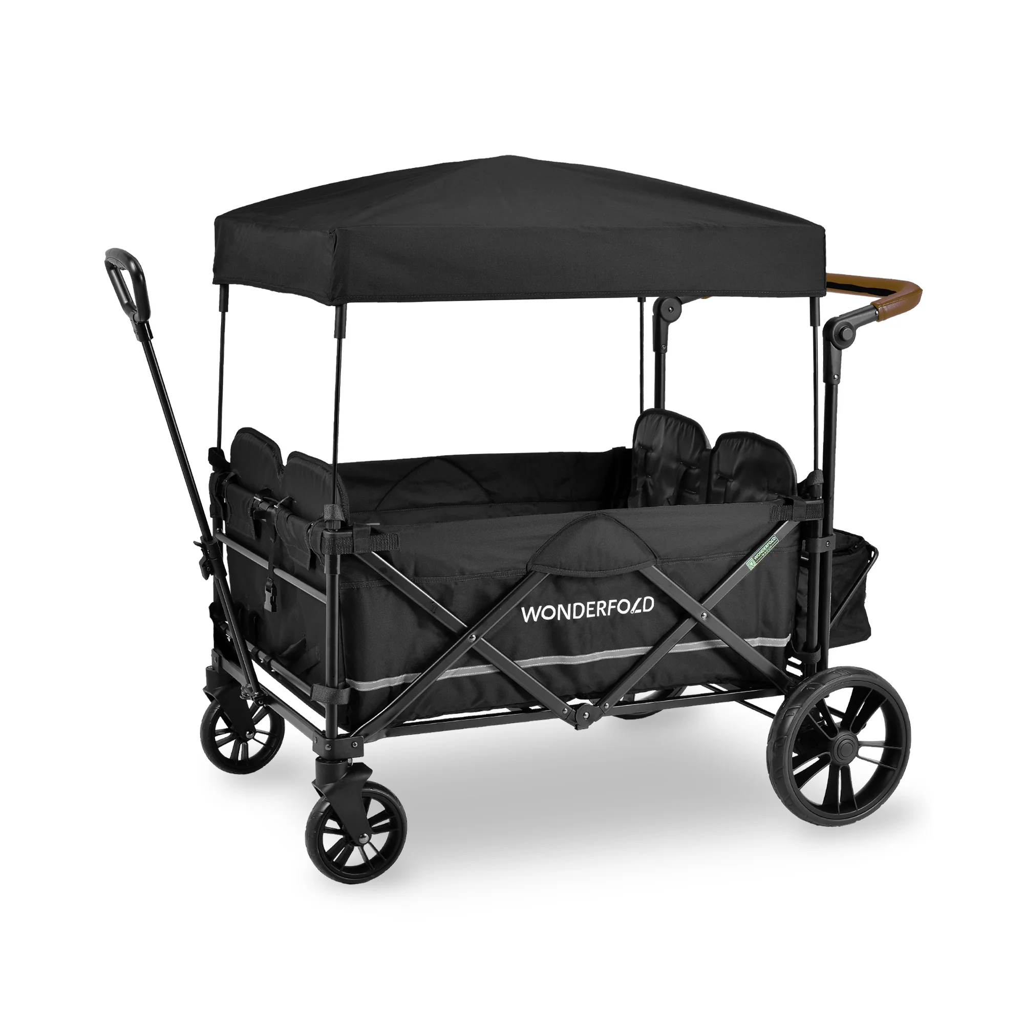 X4 Push + Pull Quad Stroller Wagon (4 Seater)