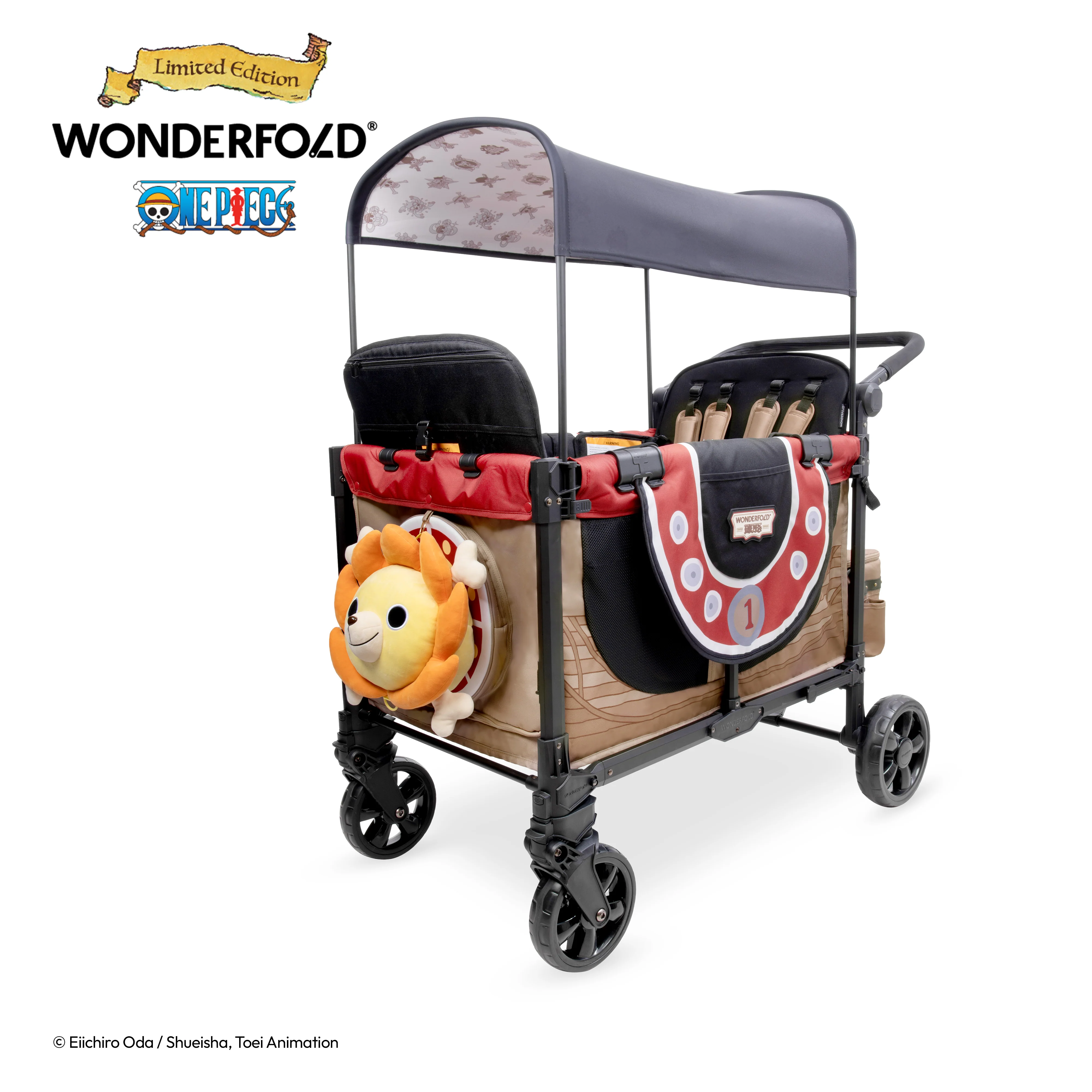 ONE PIECE Thousand Sunny Stroller Wagon - W4 Elite Pro Limited Edition