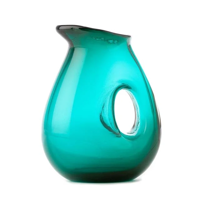 Jug With Hole Sea Blue