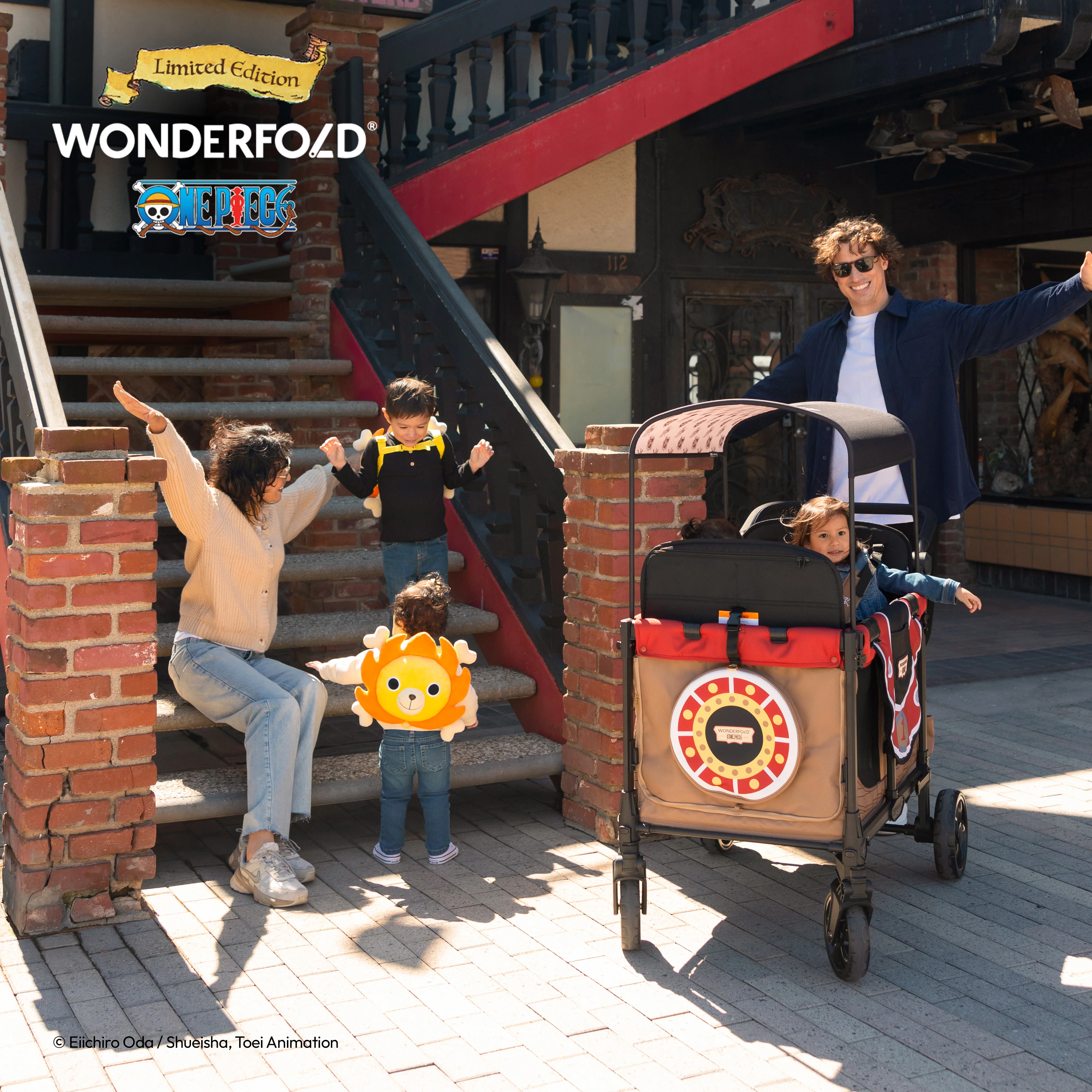 ONE PIECE Thousand Sunny Stroller Wagon - W4 Elite Pro Limited Edition