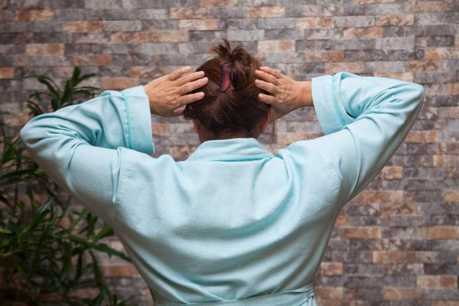 Ton-Sur-Ton Collection Bathrobe – Teal