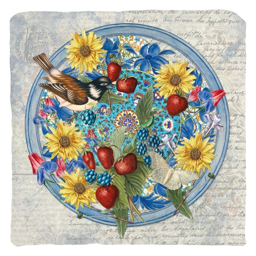 Blue Dutchess - Throw Pillow