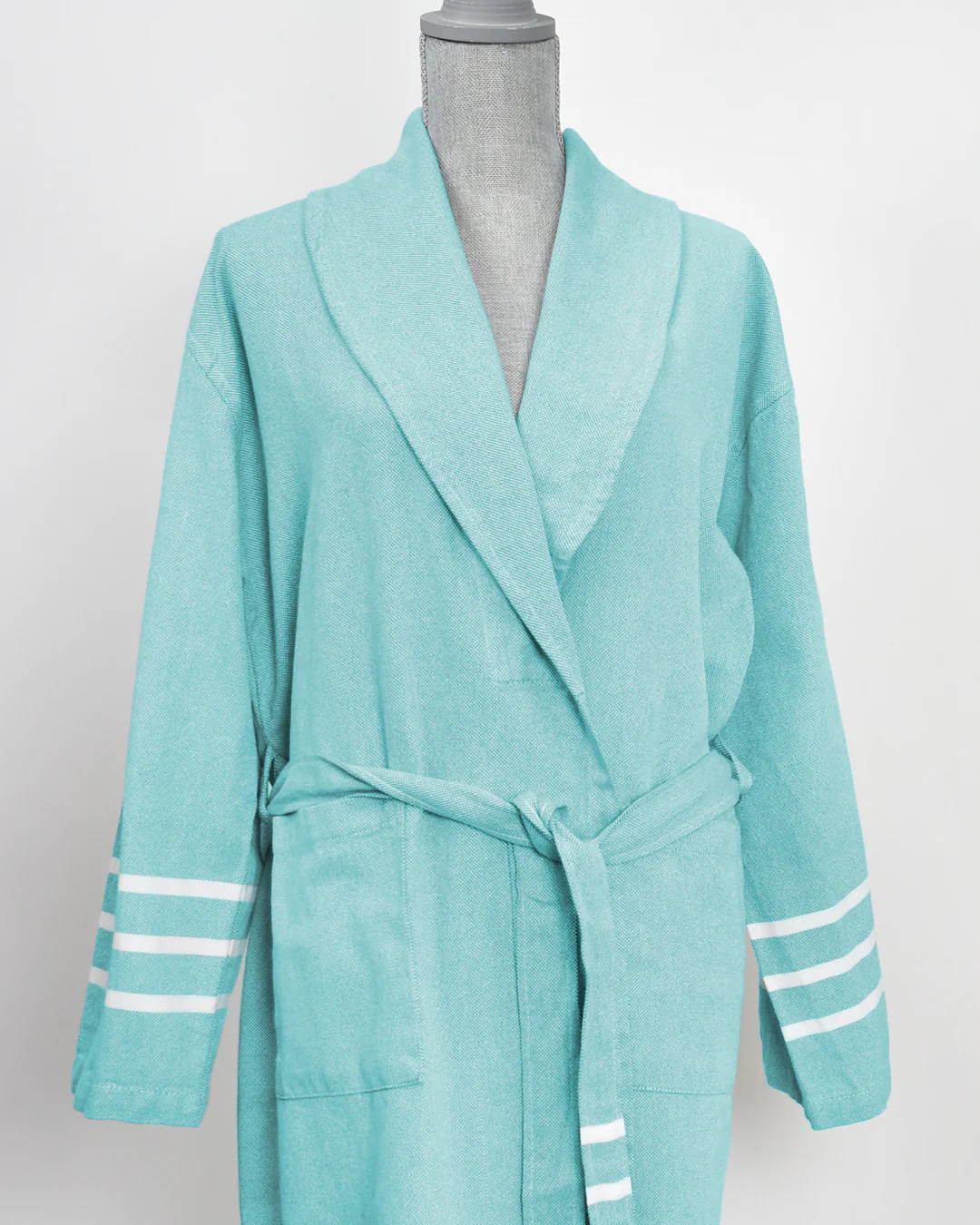 Antiochia Collection Bathrobe – Teal