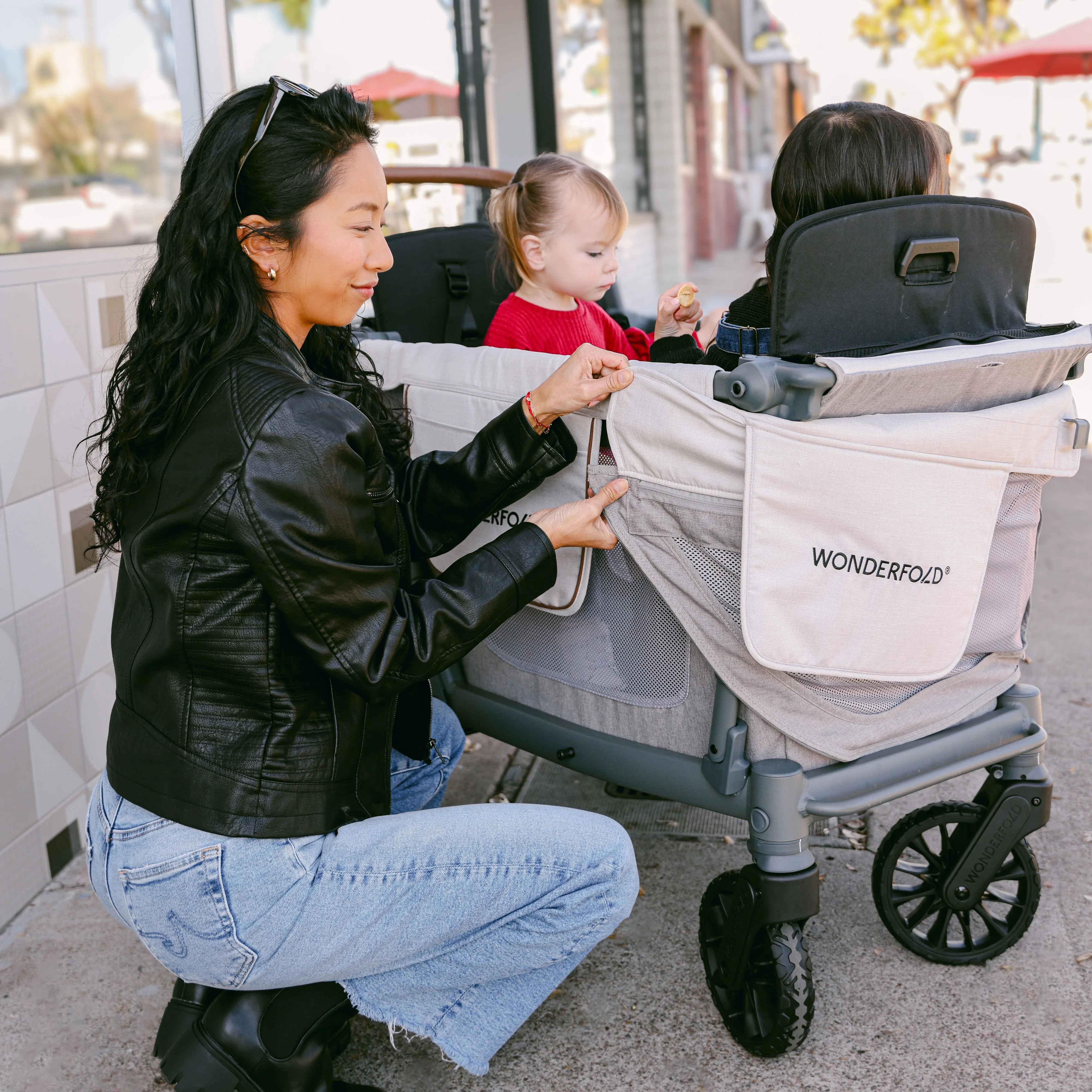 L2 Double Stroller Wagon (2 Seater)