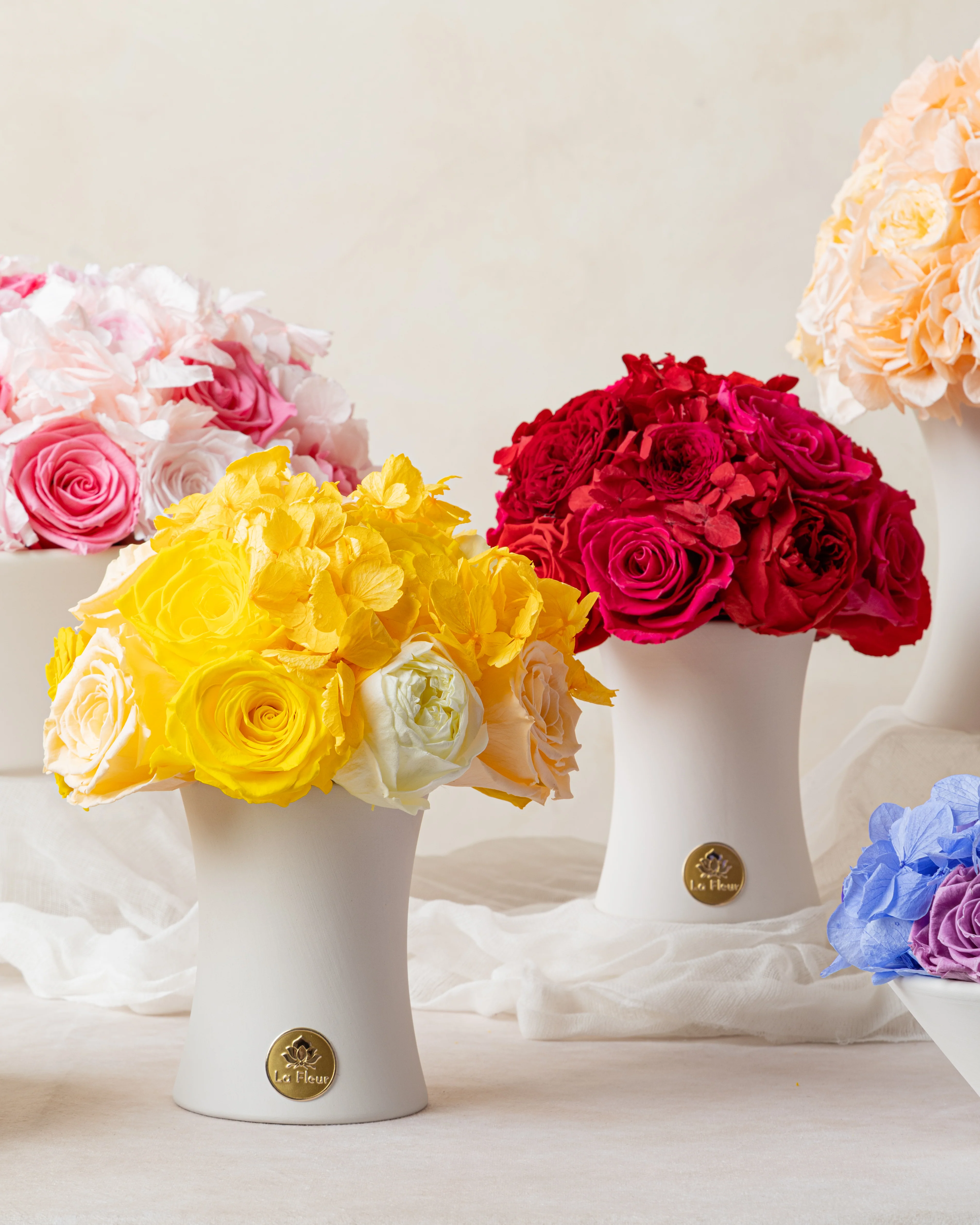 Creme Jardin Petite Dôme - Yellow