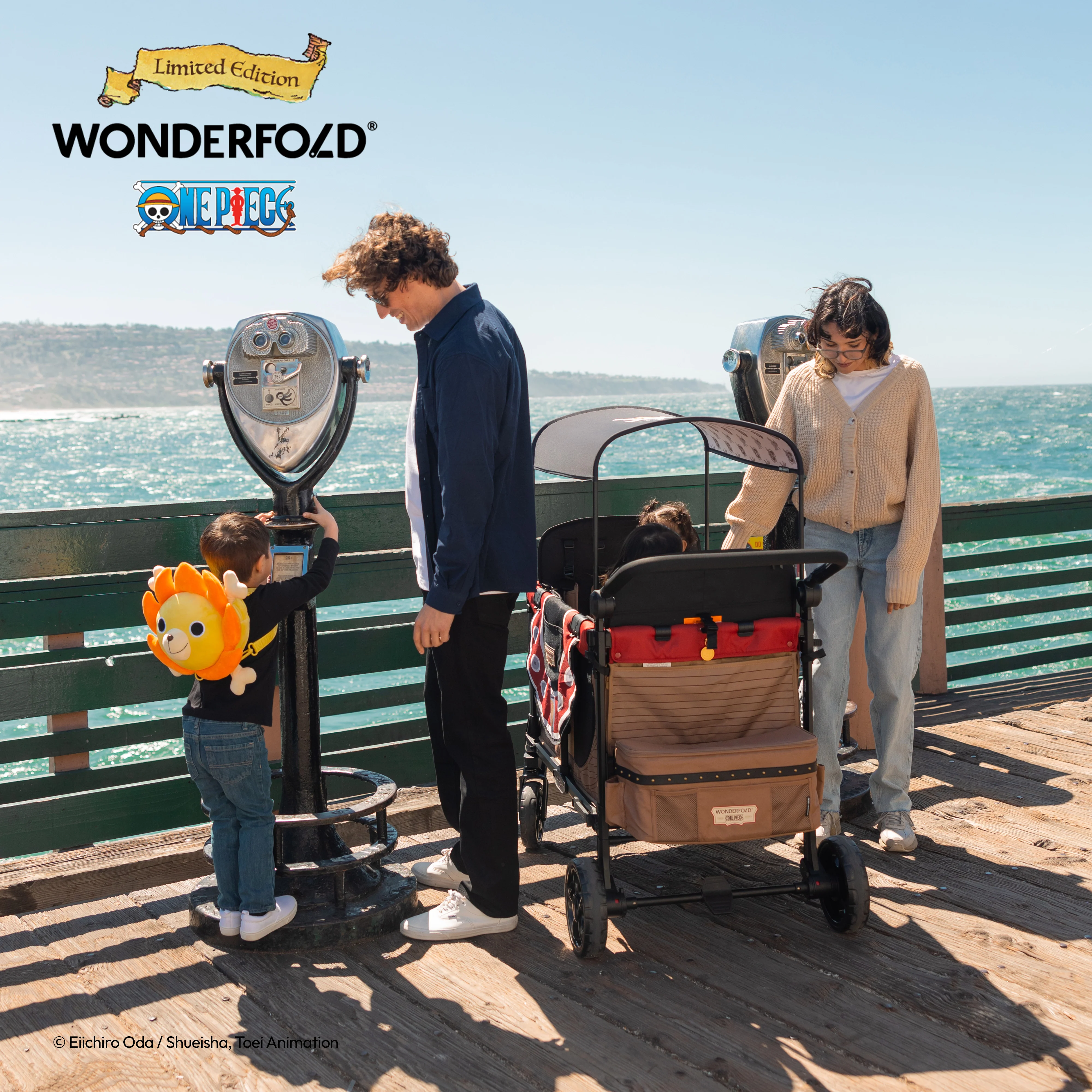ONE PIECE Thousand Sunny Stroller Wagon - W4 Elite Pro Limited Edition