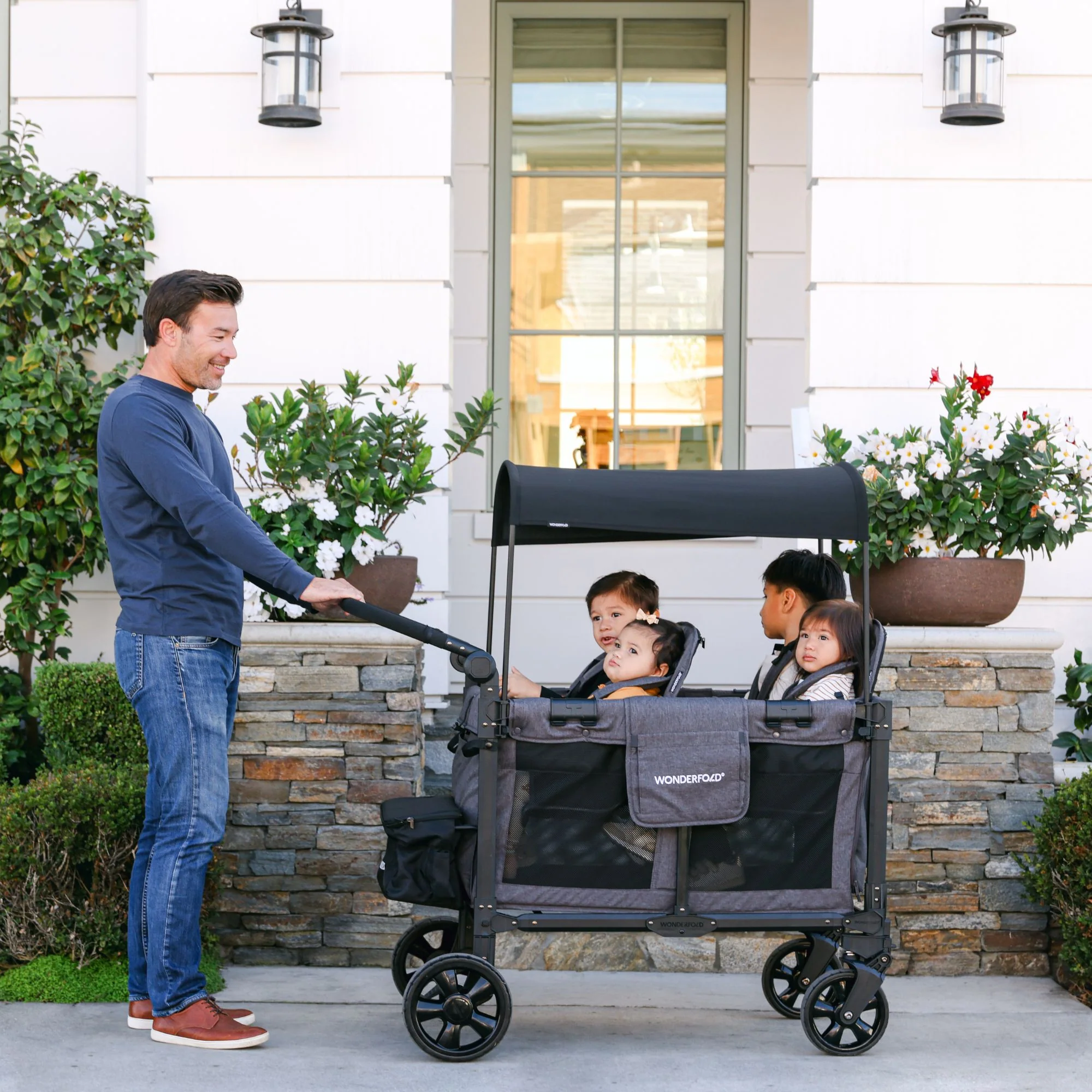 W4 Elite Pro Quad Stroller Wagon (4 Seater)