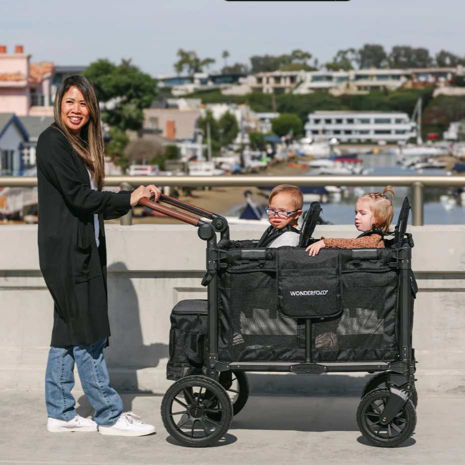 W2 Luxe Pro Double Seater Stroller Wagon (2 Seater)