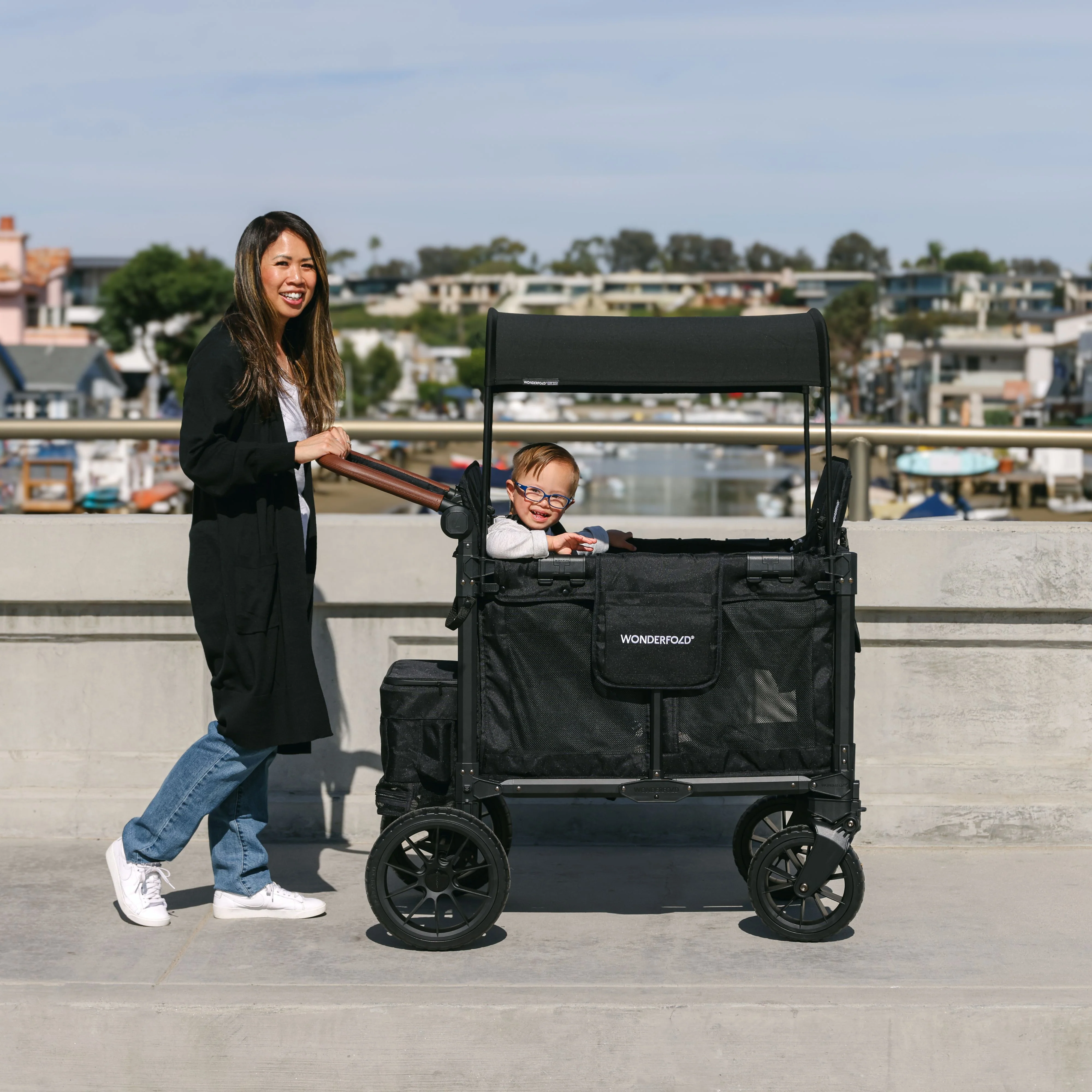 W2 Luxe Pro Double Seater Stroller Wagon (2 Seater)