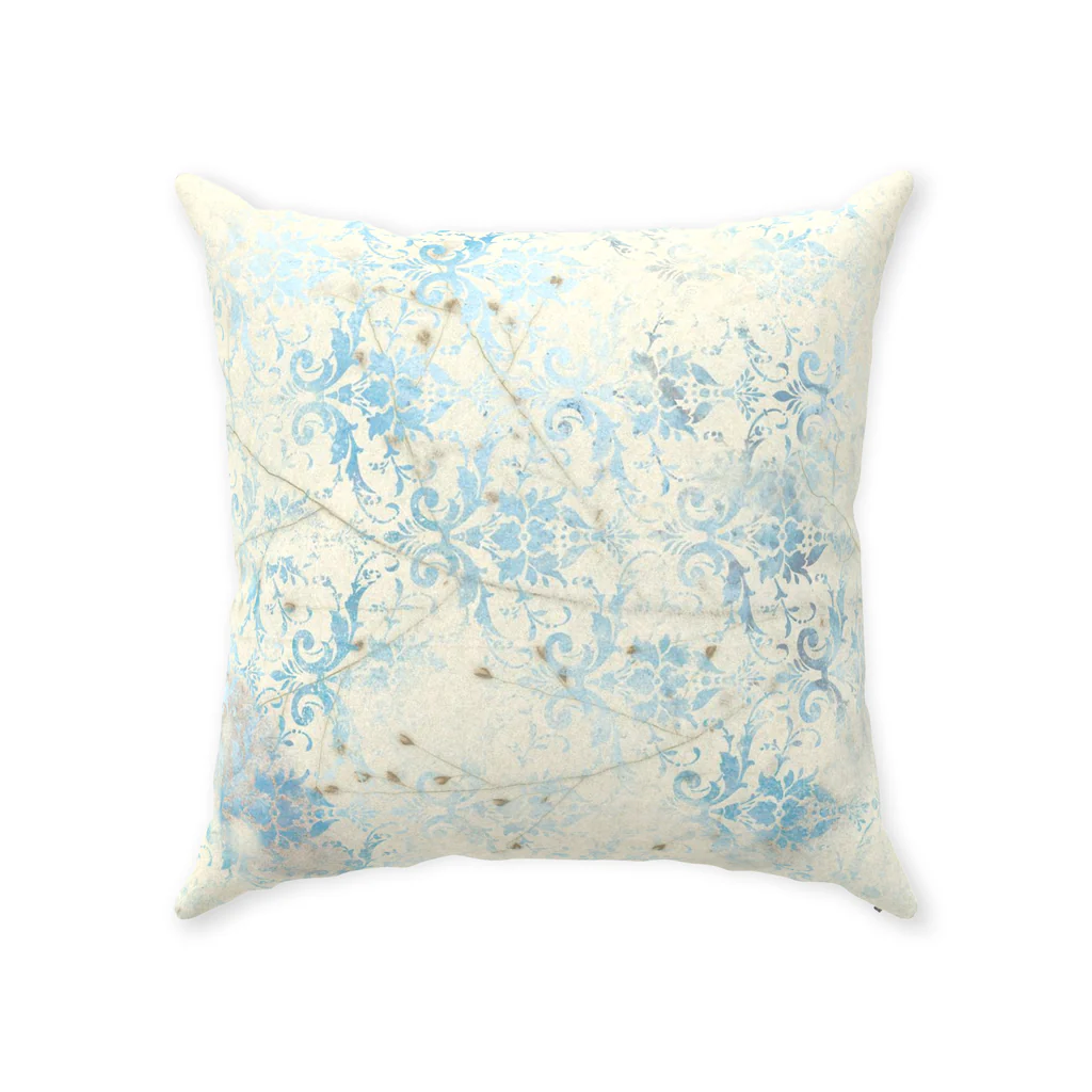 A Tisket a Tasket Cats in a Basket - Throw Pillow