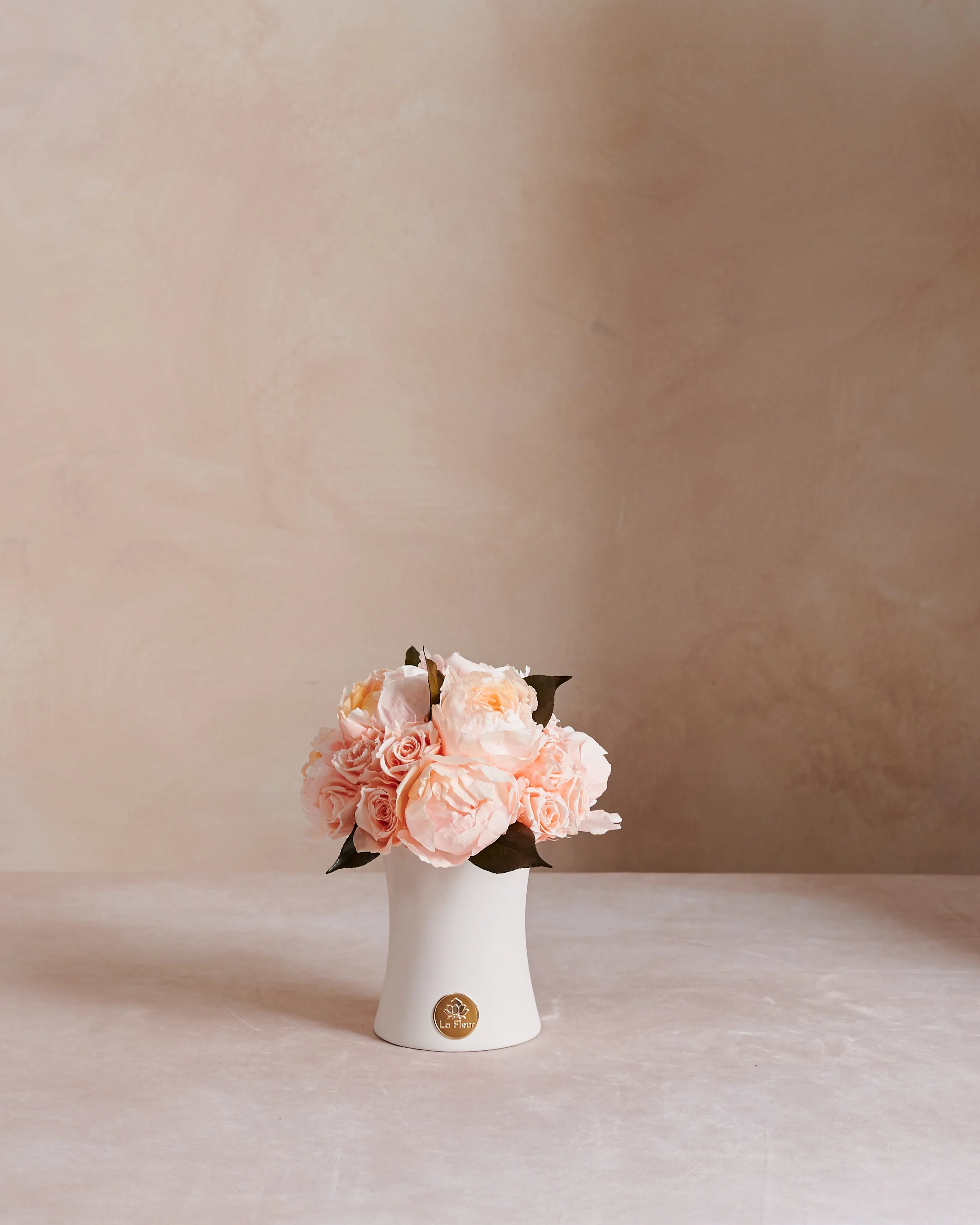 Creme Peony + Rose Dôme