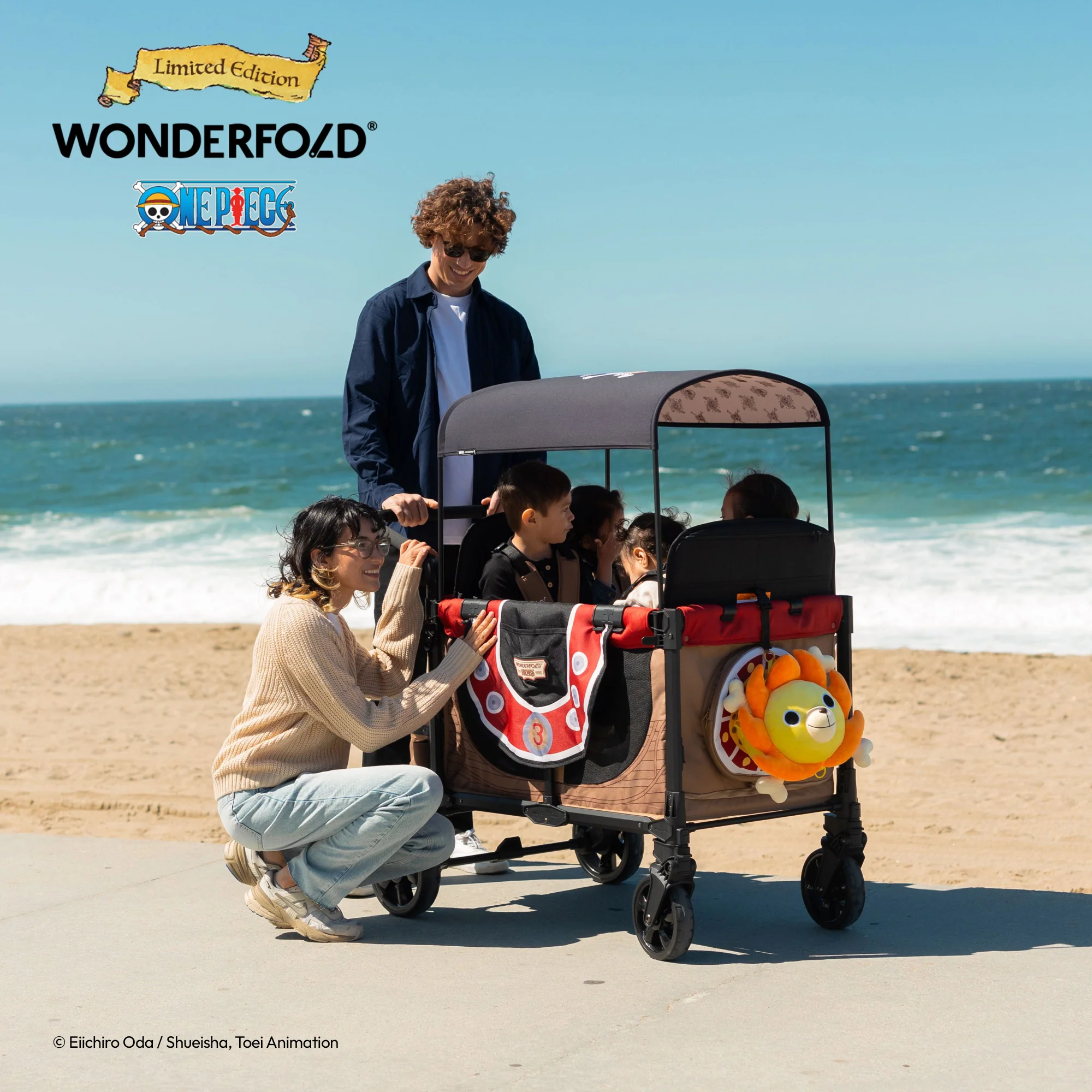 ONE PIECE Thousand Sunny Stroller Wagon - W4 Elite Pro Limited Edition