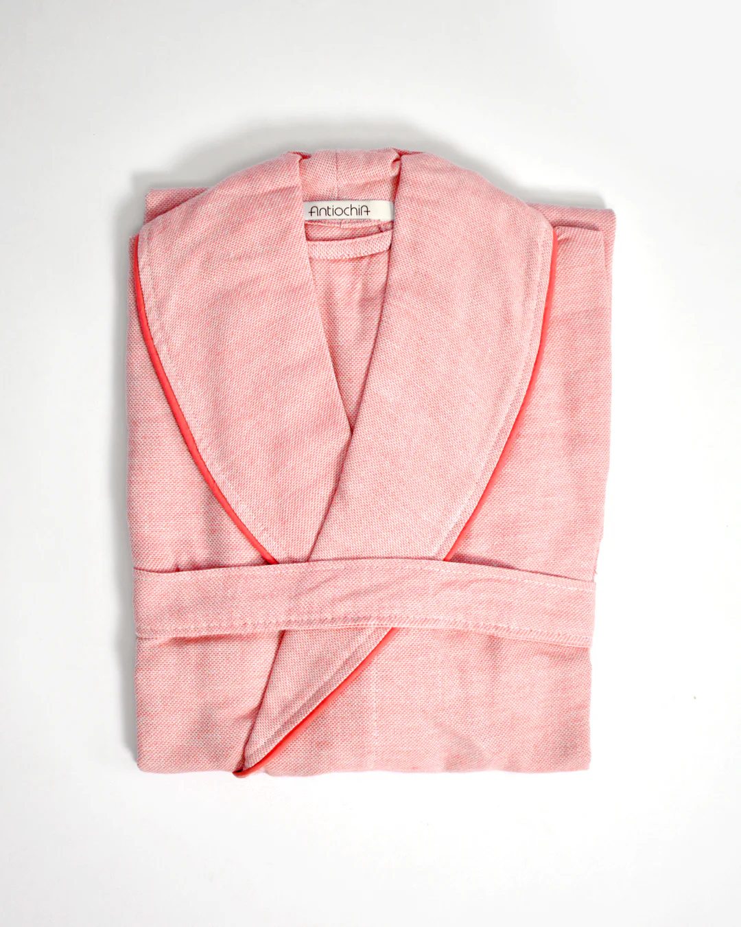 Ton-Sur-Ton Collection Bathrobe – Coral