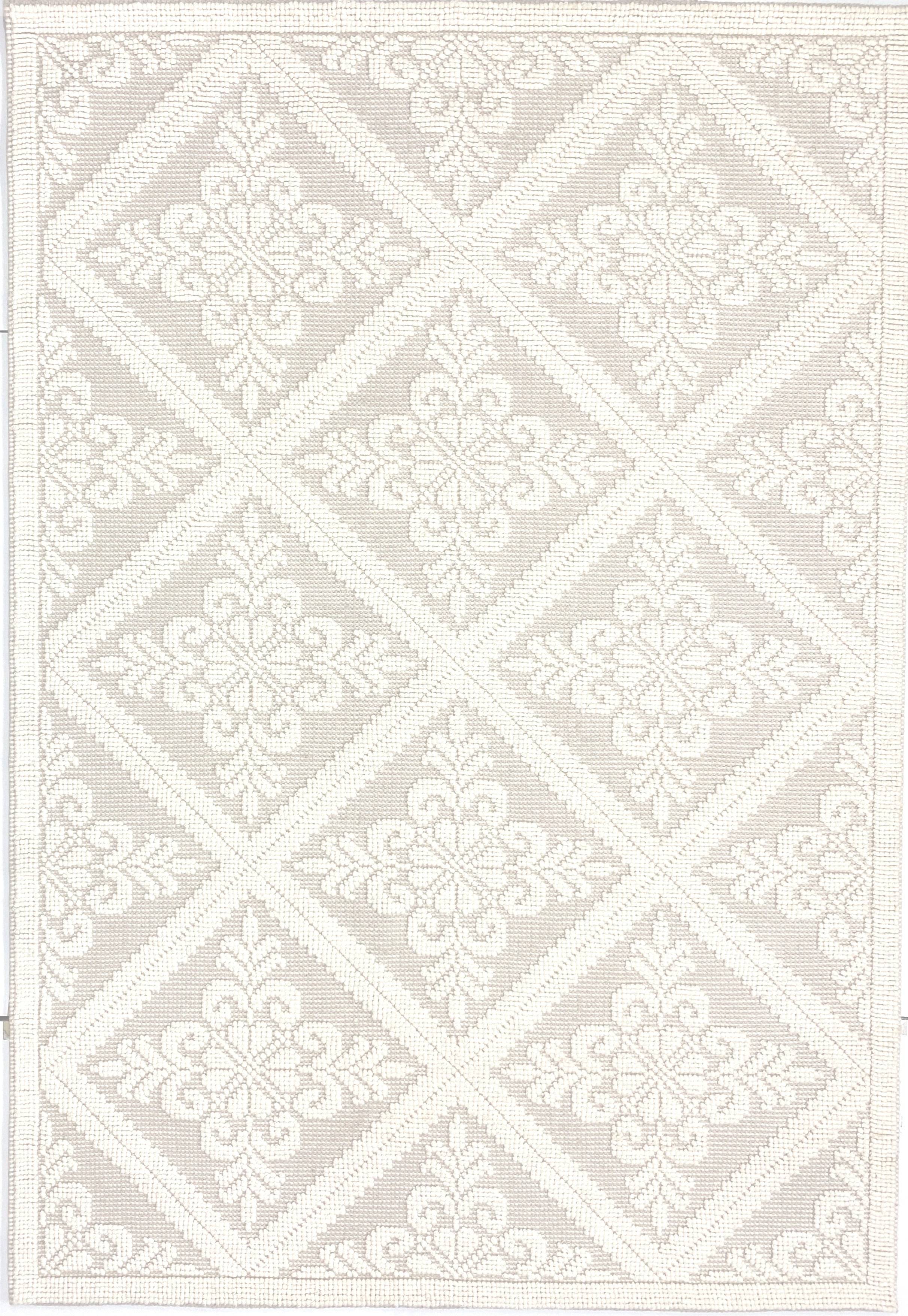 Designer Crystal Pure Wool Eco-friendly Handmade Elegant Rug