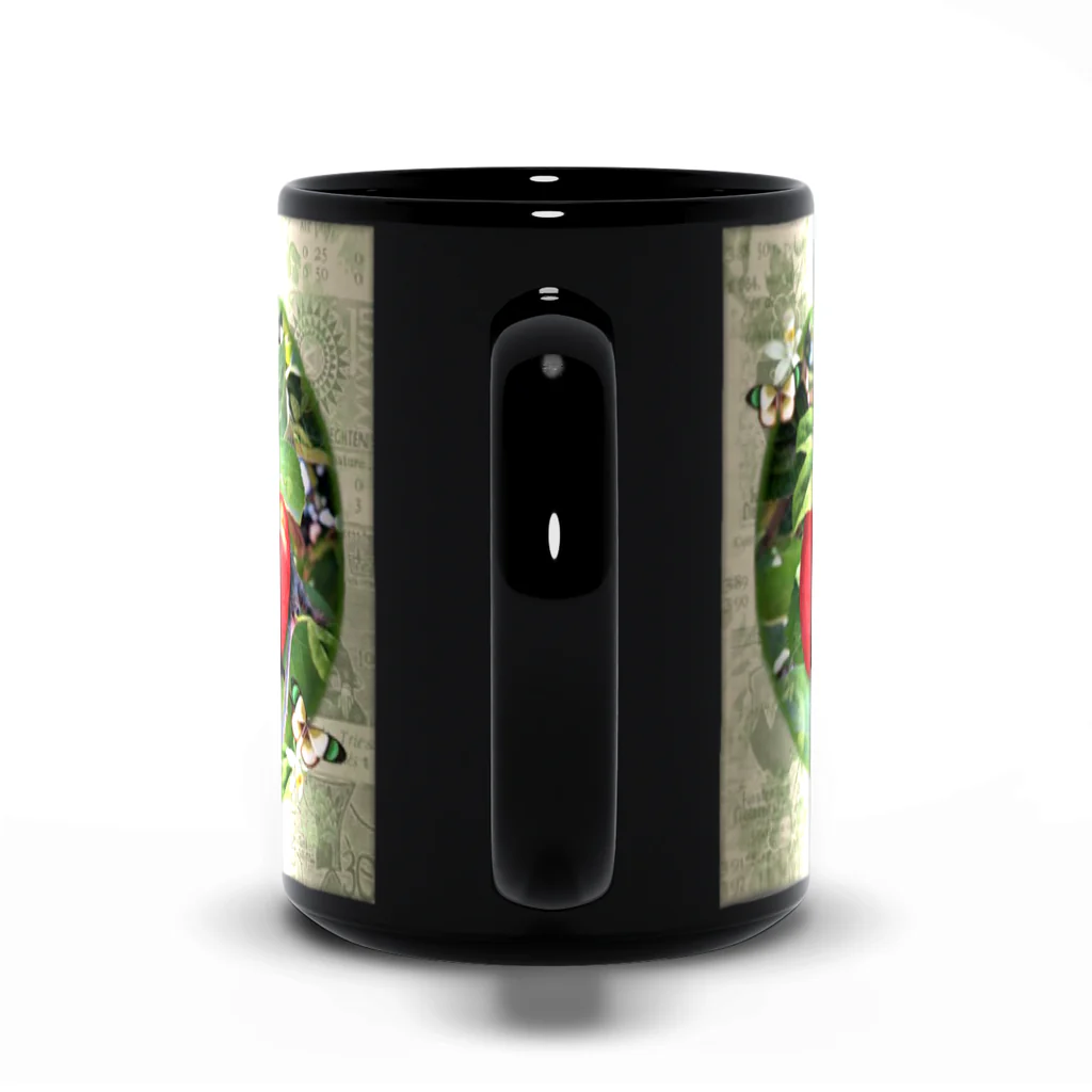 Red and Delicious - Black Mug