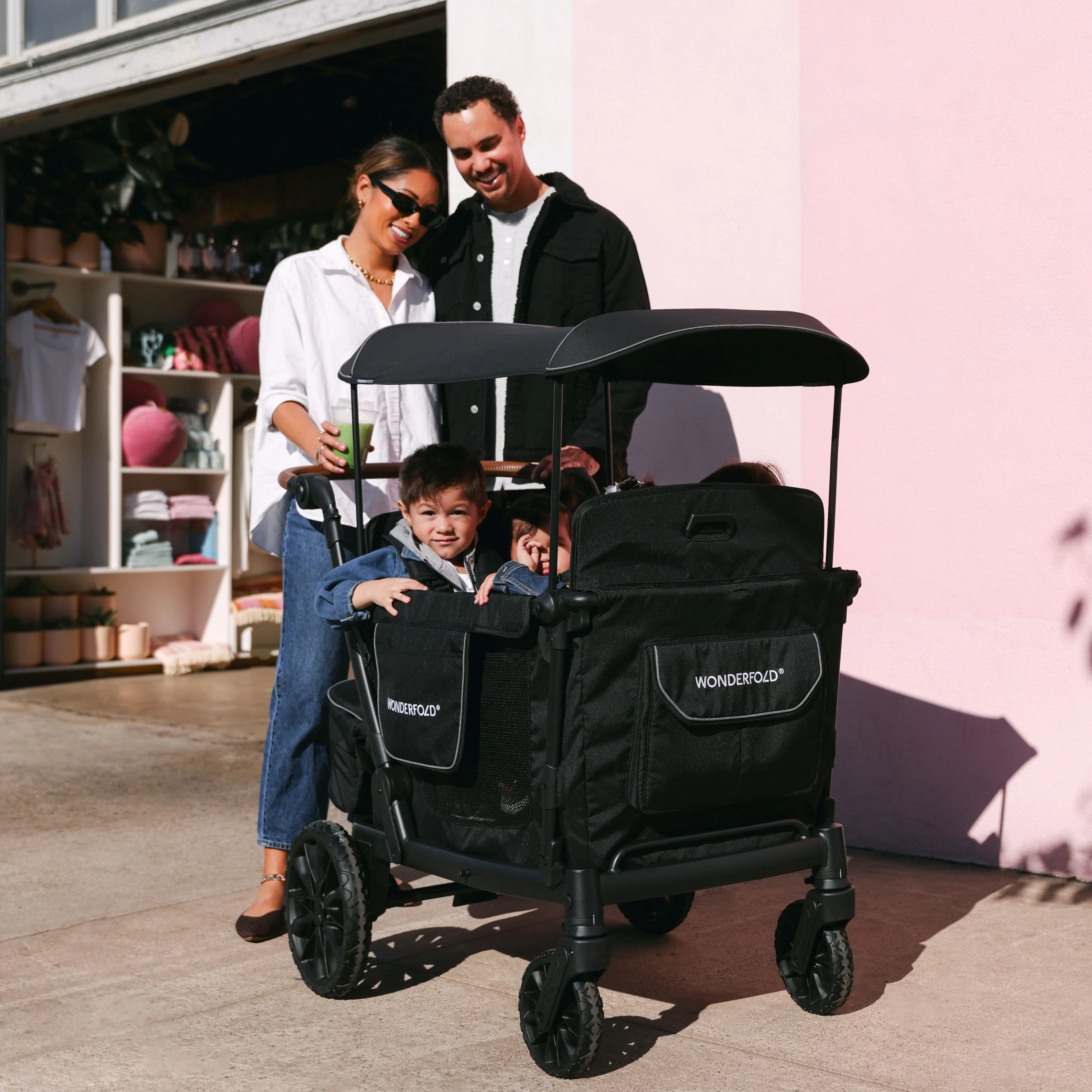 L4 Quad Stroller Wagon (4 Seater)