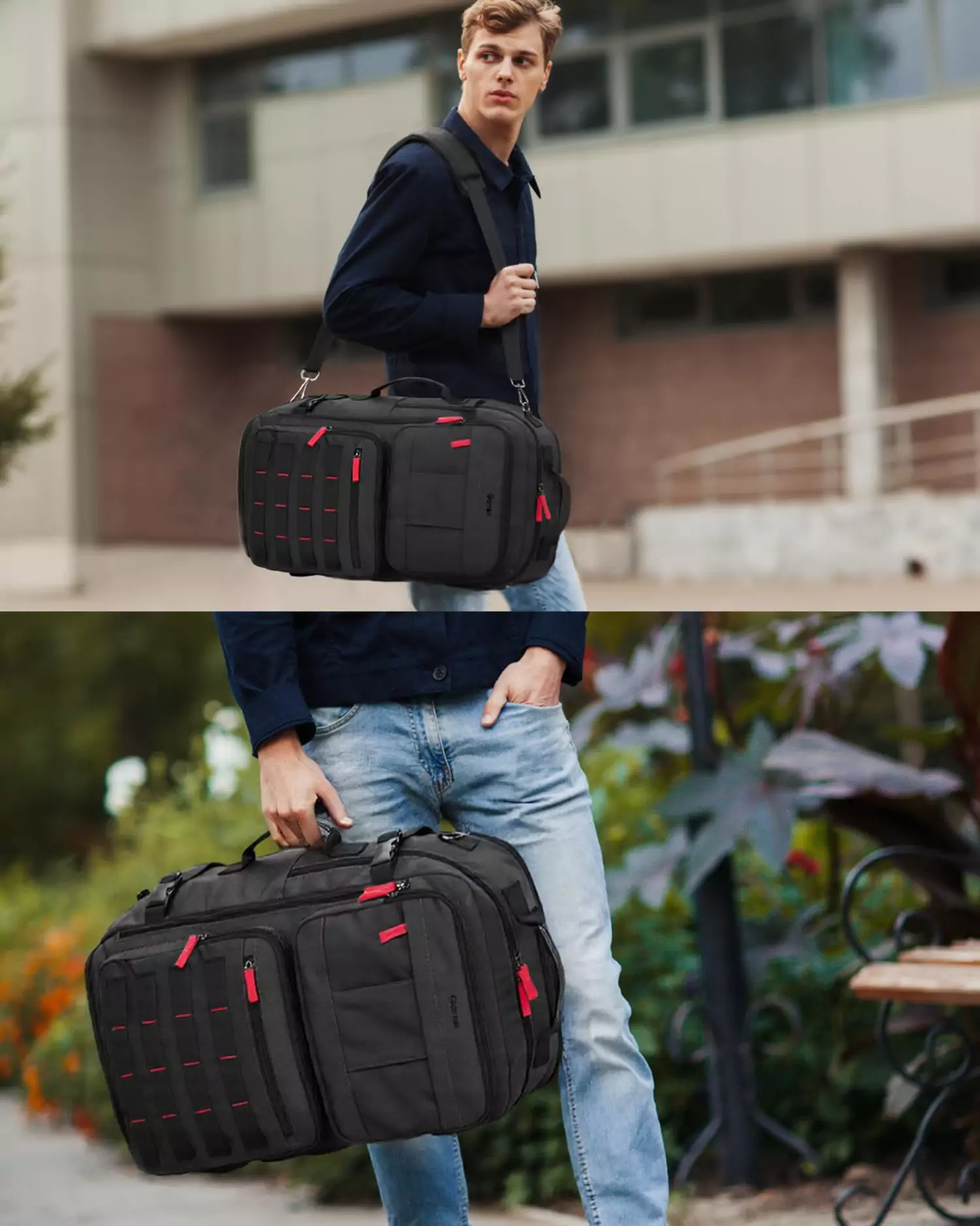 Gonex Nylon Carry-on Travel Backpack, 45L