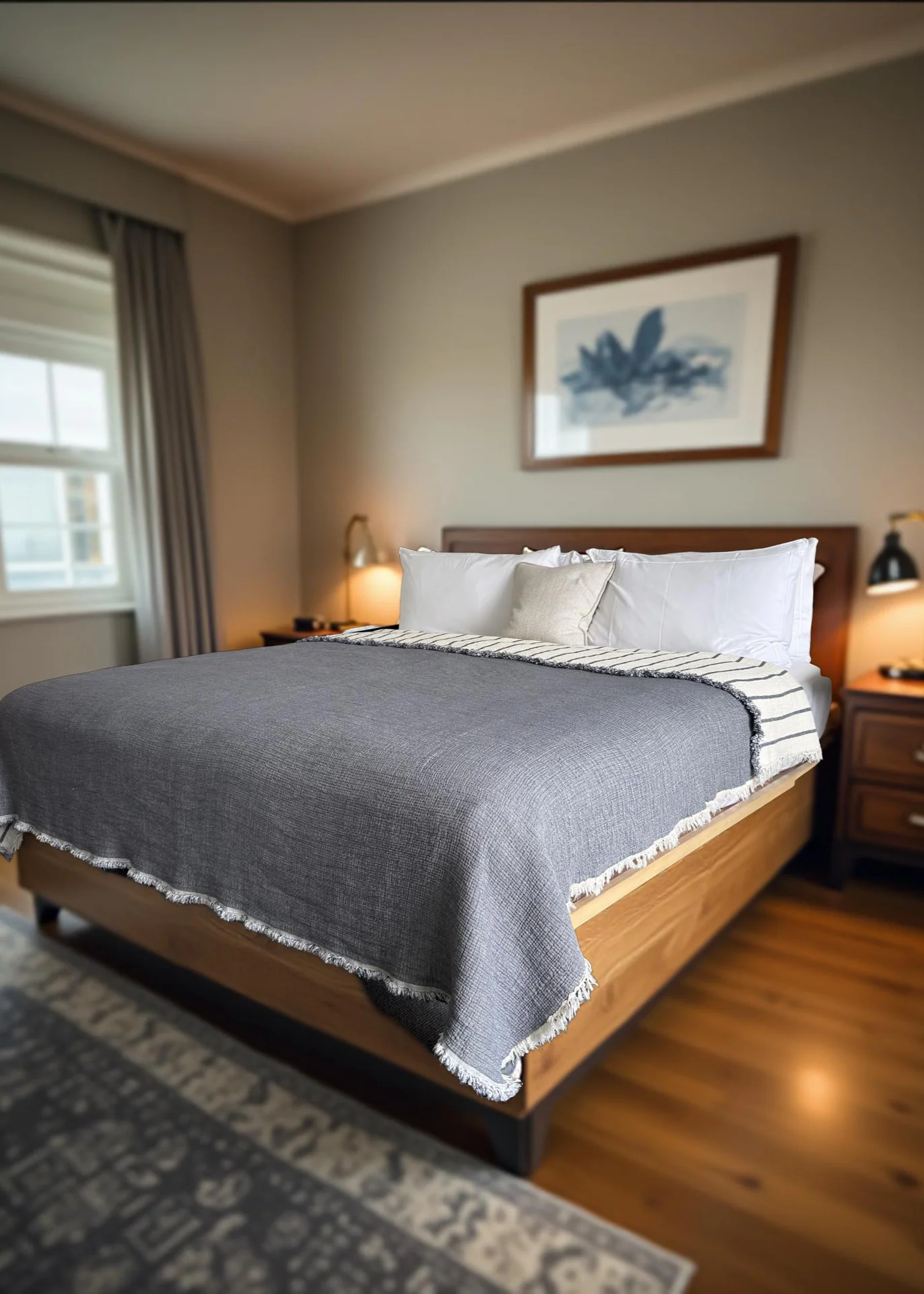 Cloud Cotton Comforter - Dark Blue