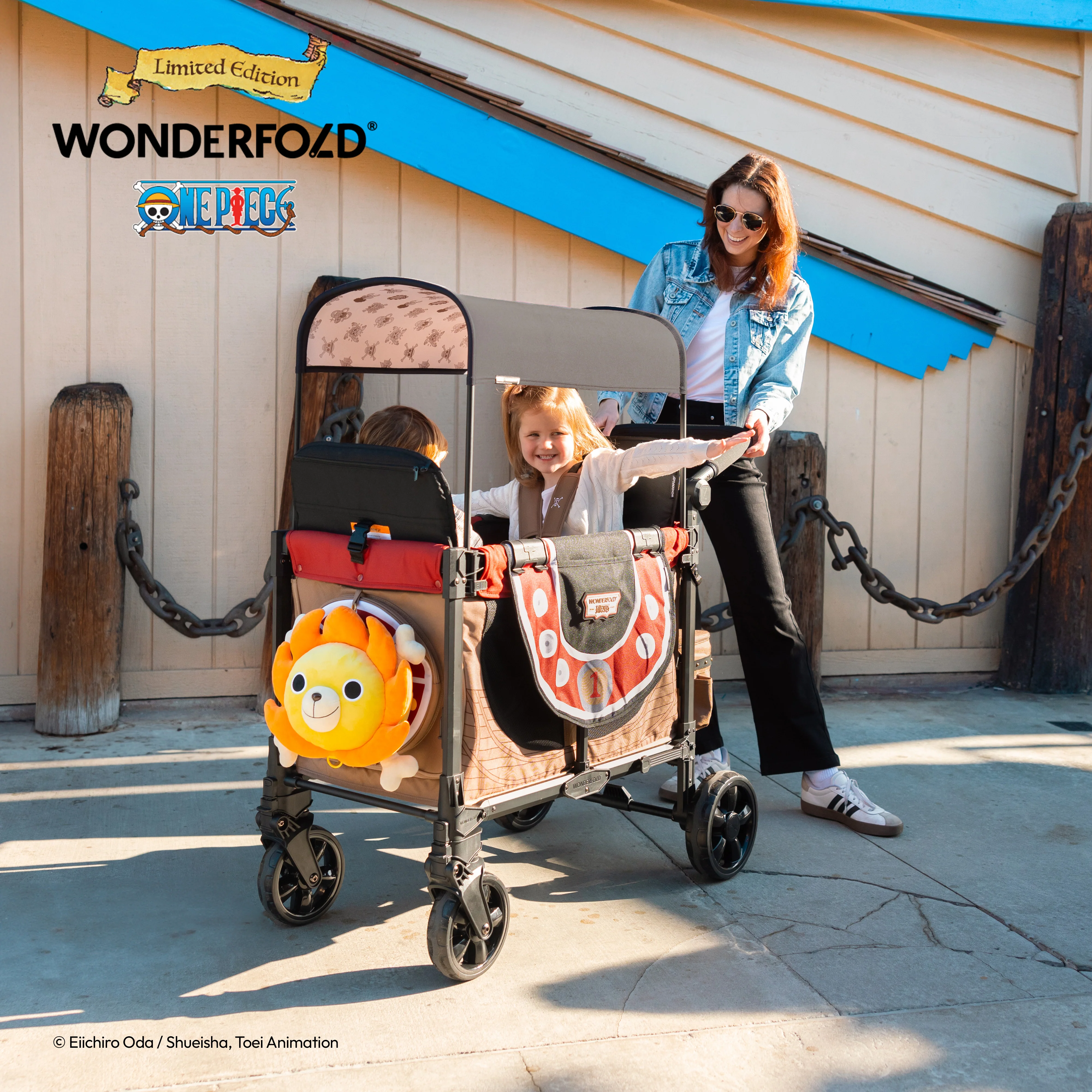 ONE PIECE Thousand Sunny Stroller Wagon - W2 Elite Pro Limited Edition