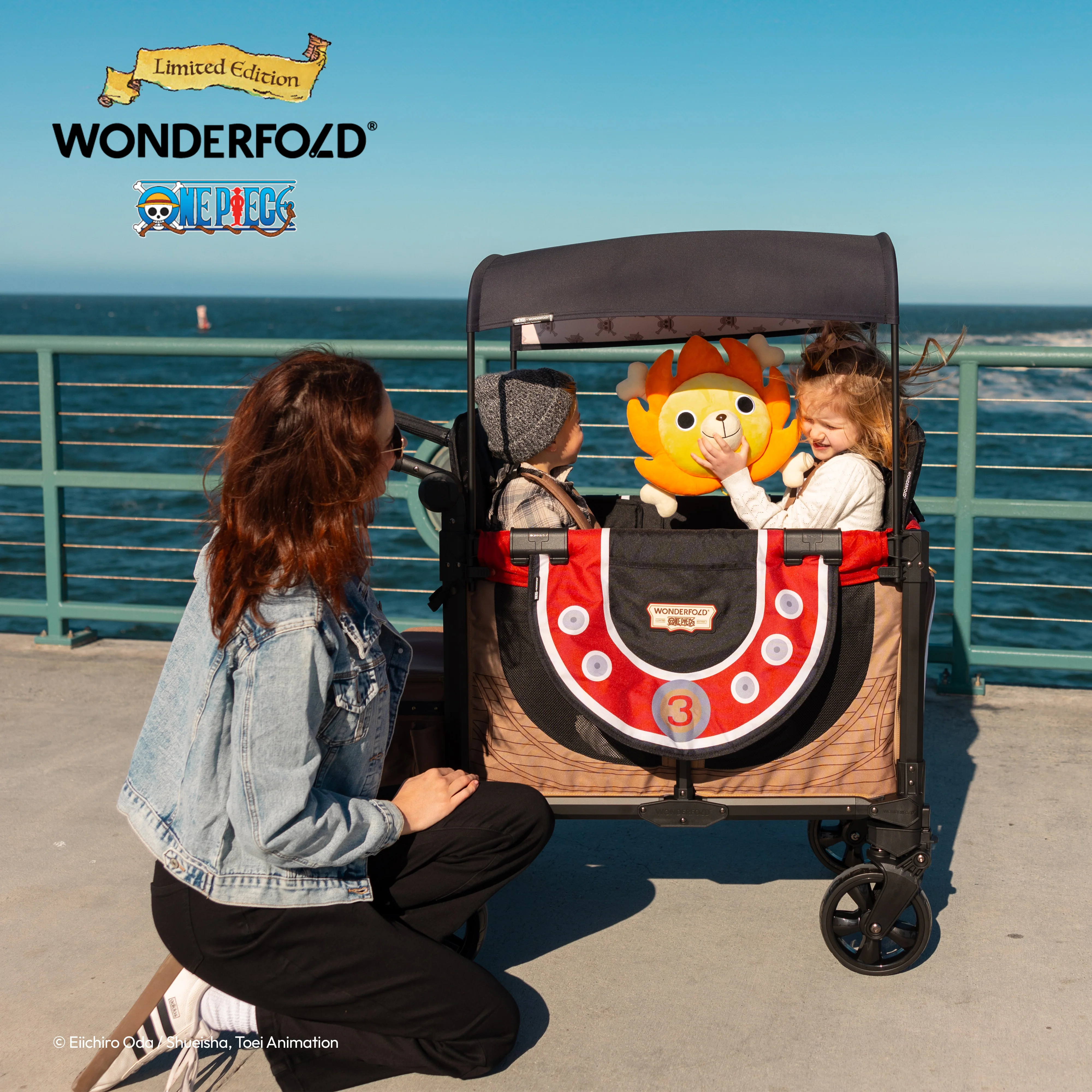 ONE PIECE Thousand Sunny Stroller Wagon - W2 Elite Pro Limited Edition