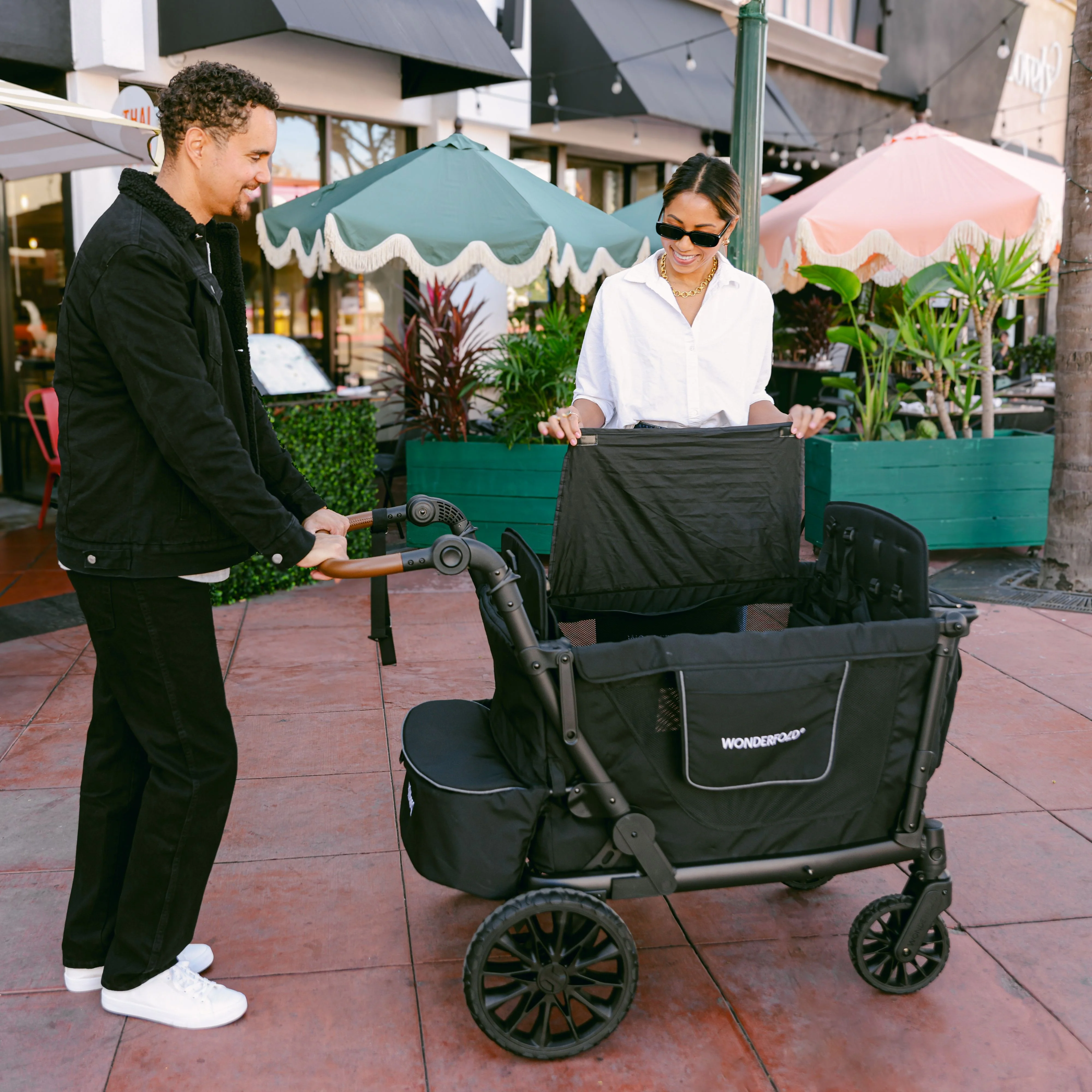 L4 Quad Stroller Wagon (4 Seater)