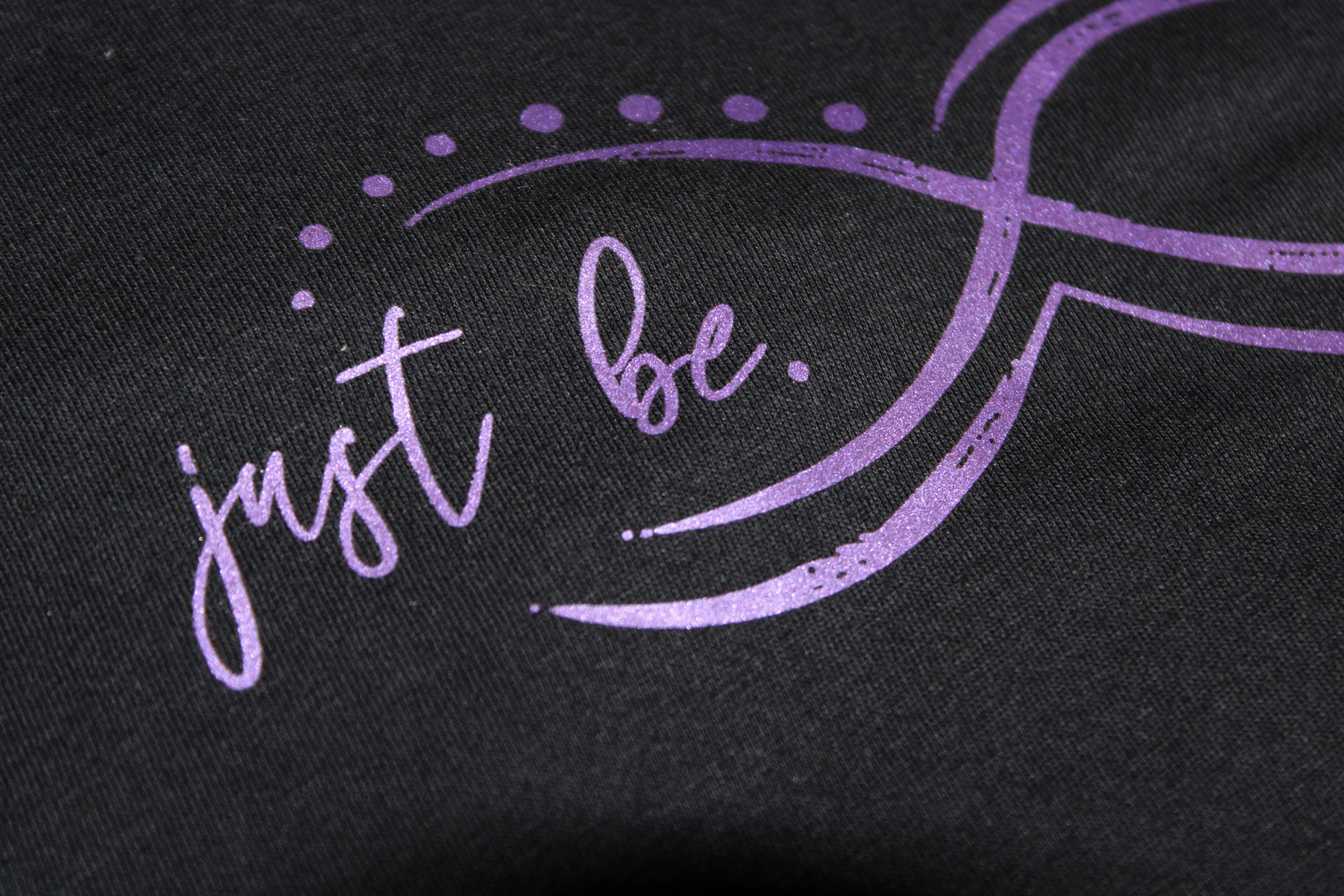 Be Love. Black Cropped Hoodie