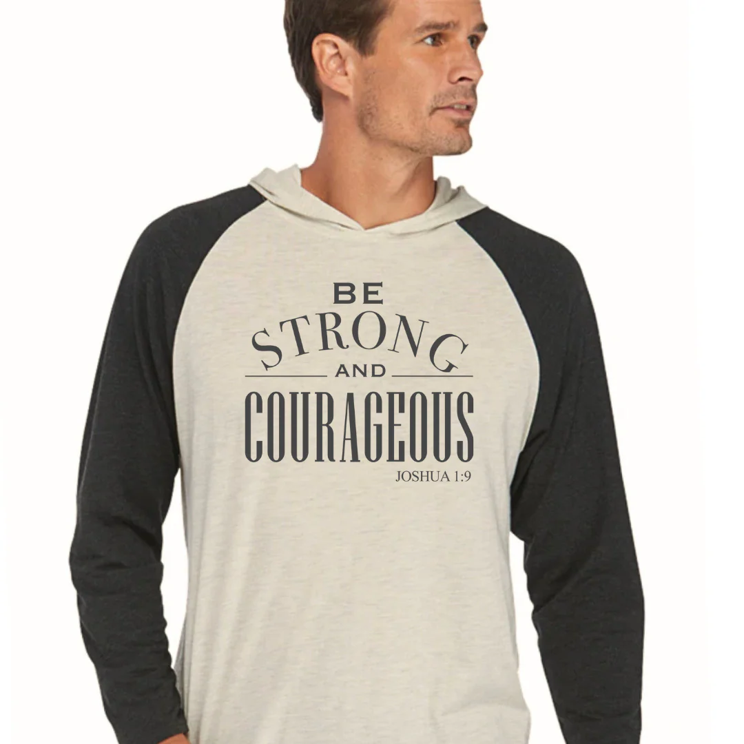 Men's Strong & Courageous Long Sleeve