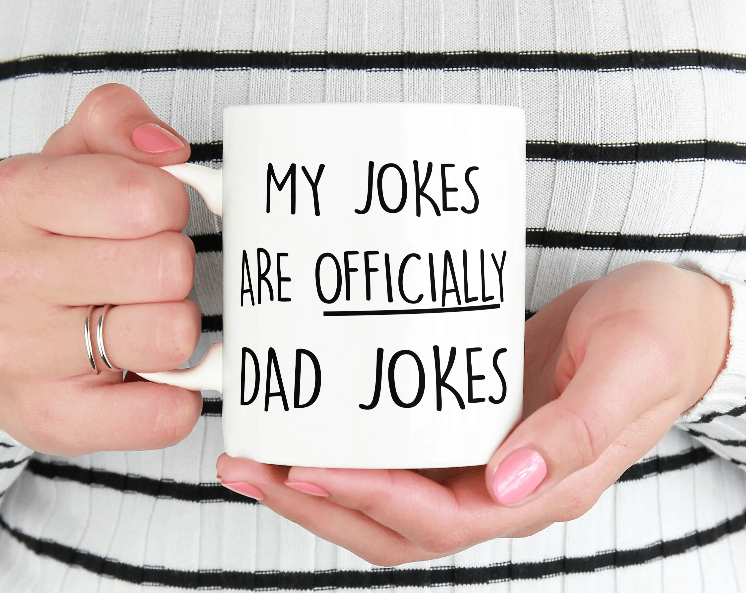 First Time Dad Gift - My Jokes Are Officially Dad Jokes