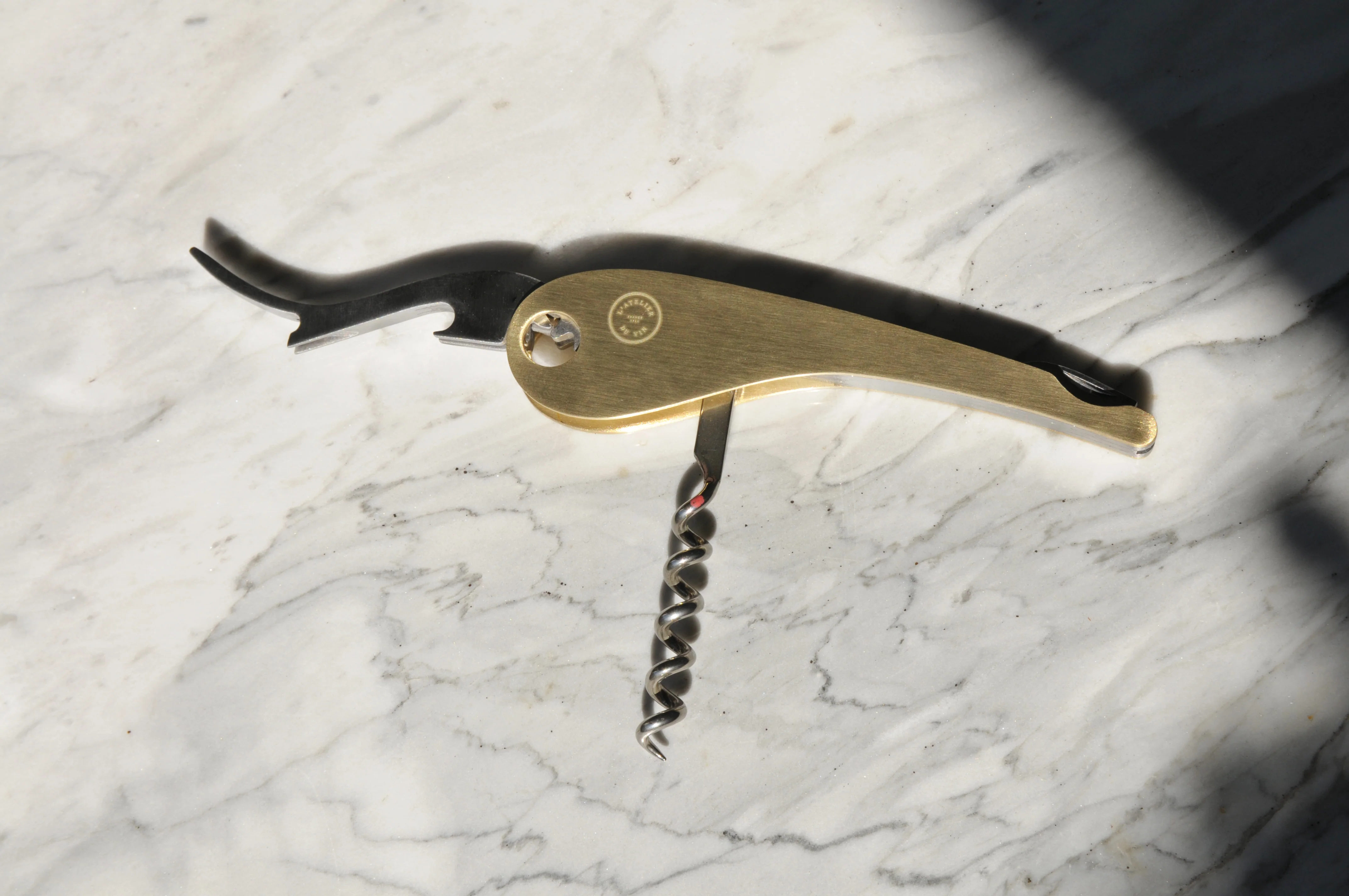 Brass Wine Opener by L’Atelier du Vin