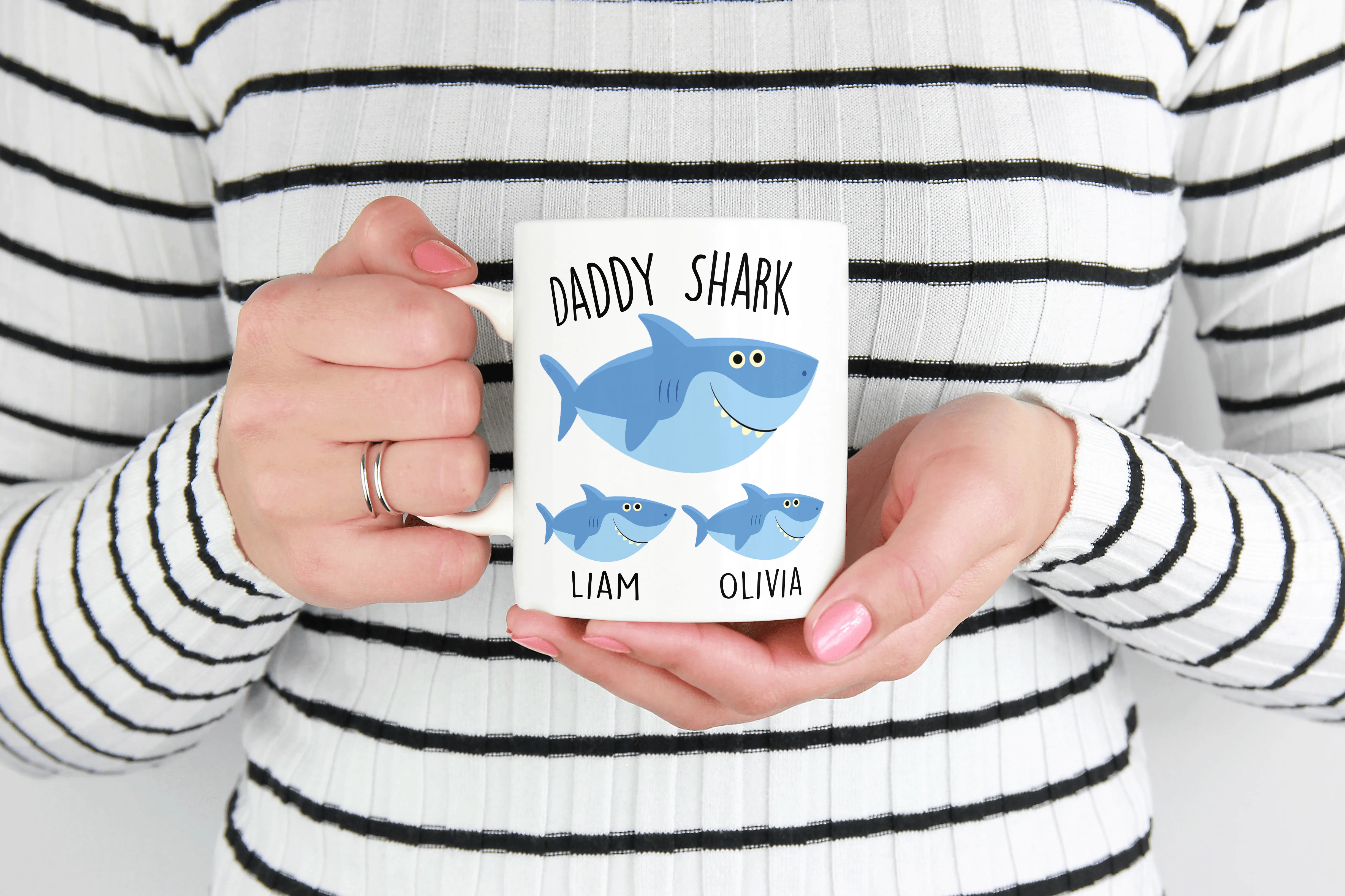 Daddy Shark Do Do Do Mug - Personalized