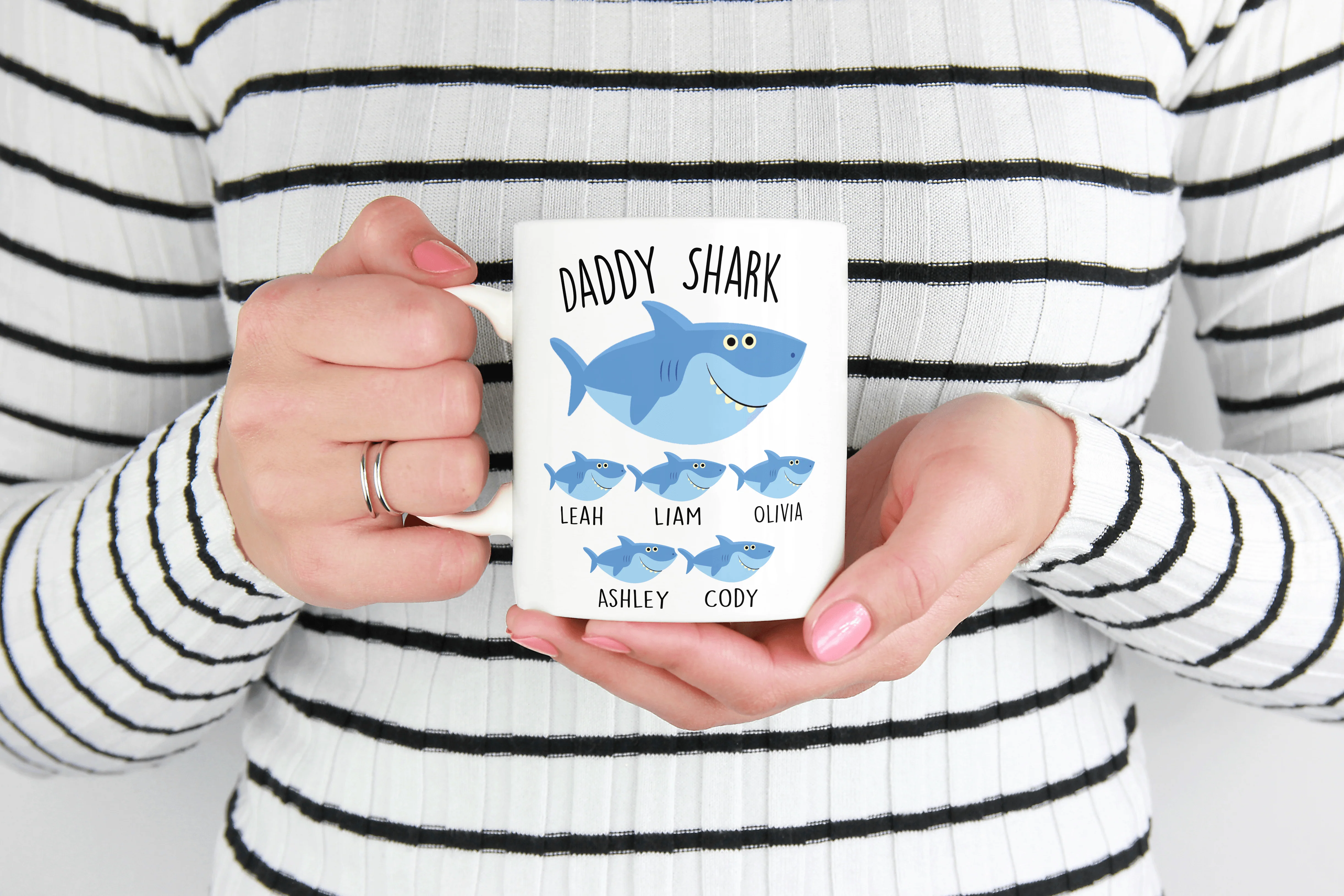 Daddy Shark Do Do Do Mug - Personalized