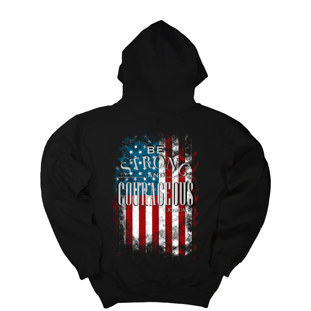 Strong & Courageous USA HOODIE