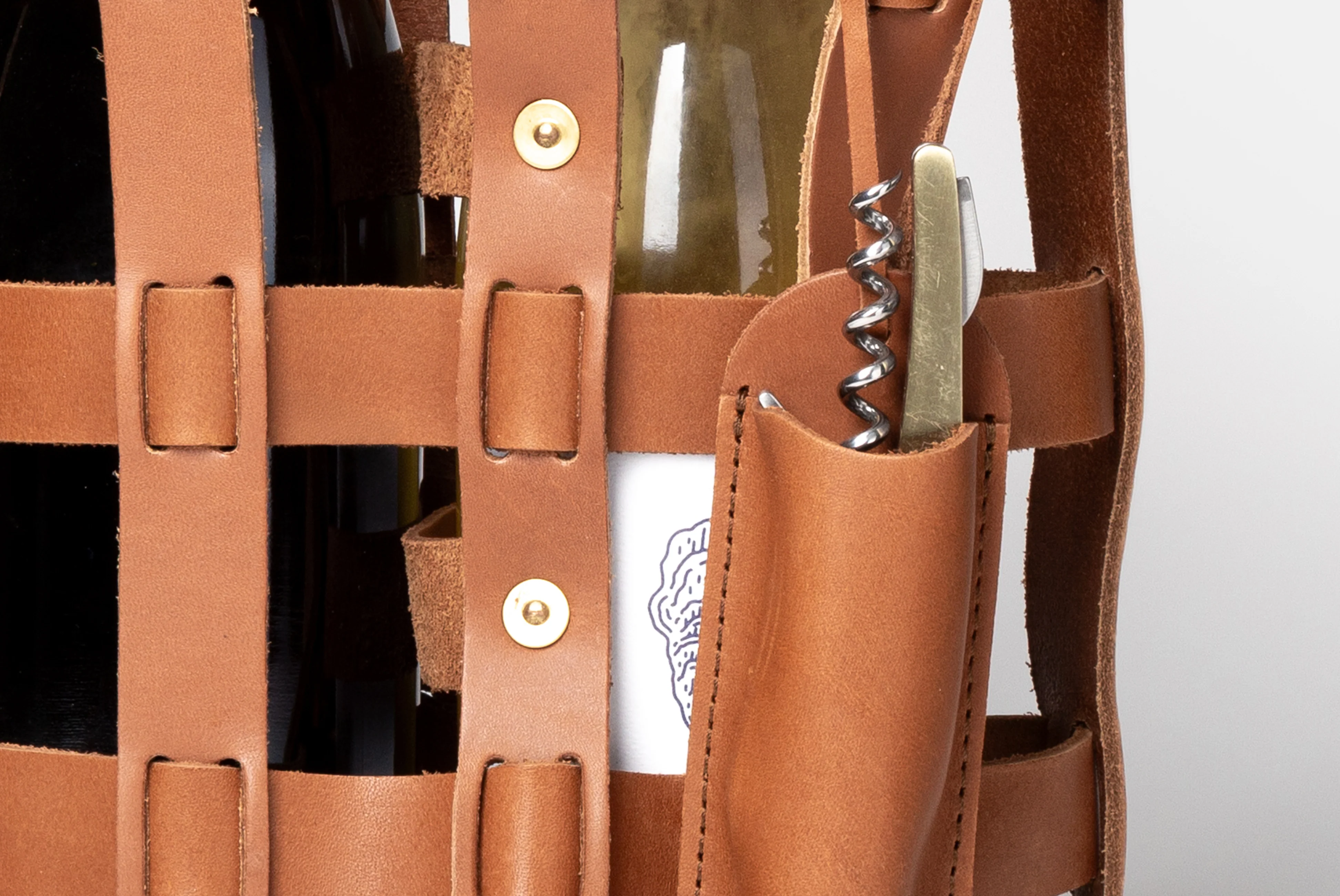 WP Standard Leather Wine Tote