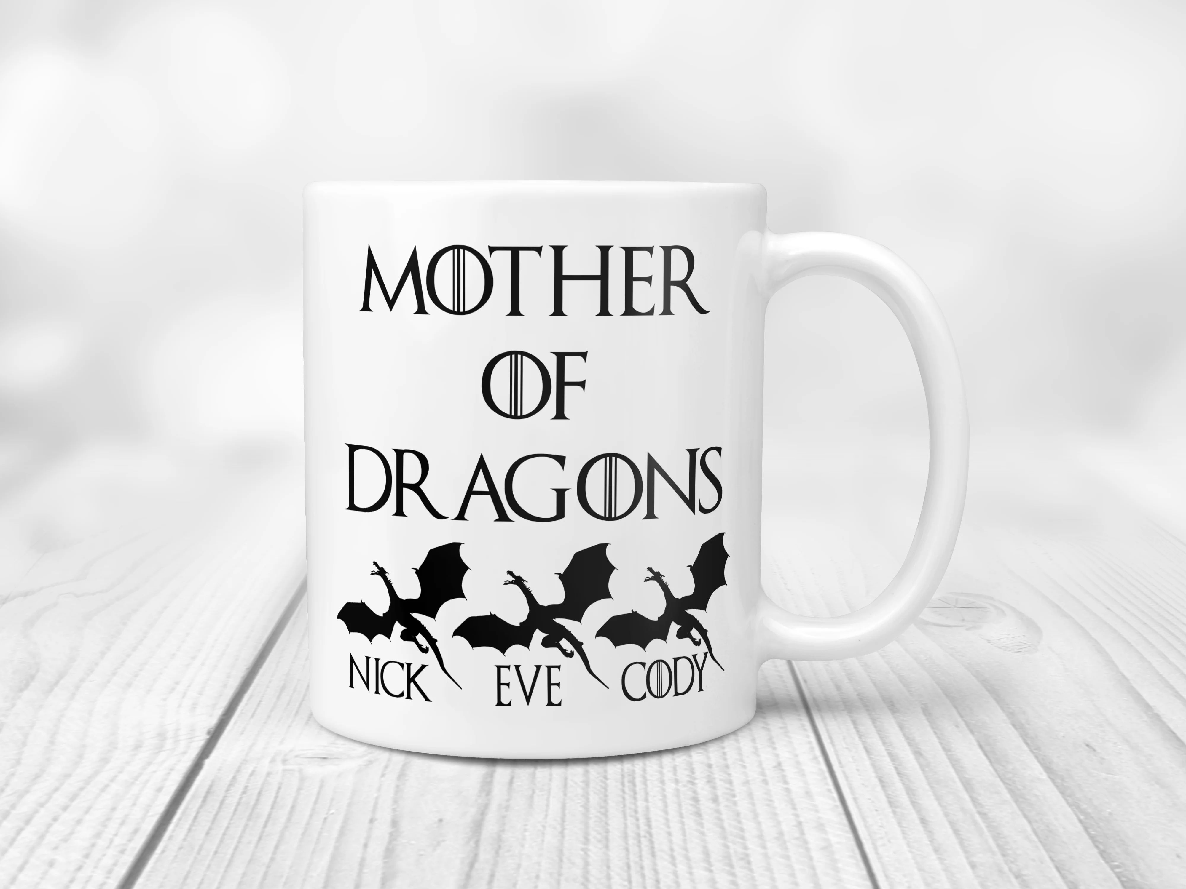 Custom Mother Of Dragons Mothers Day Gift