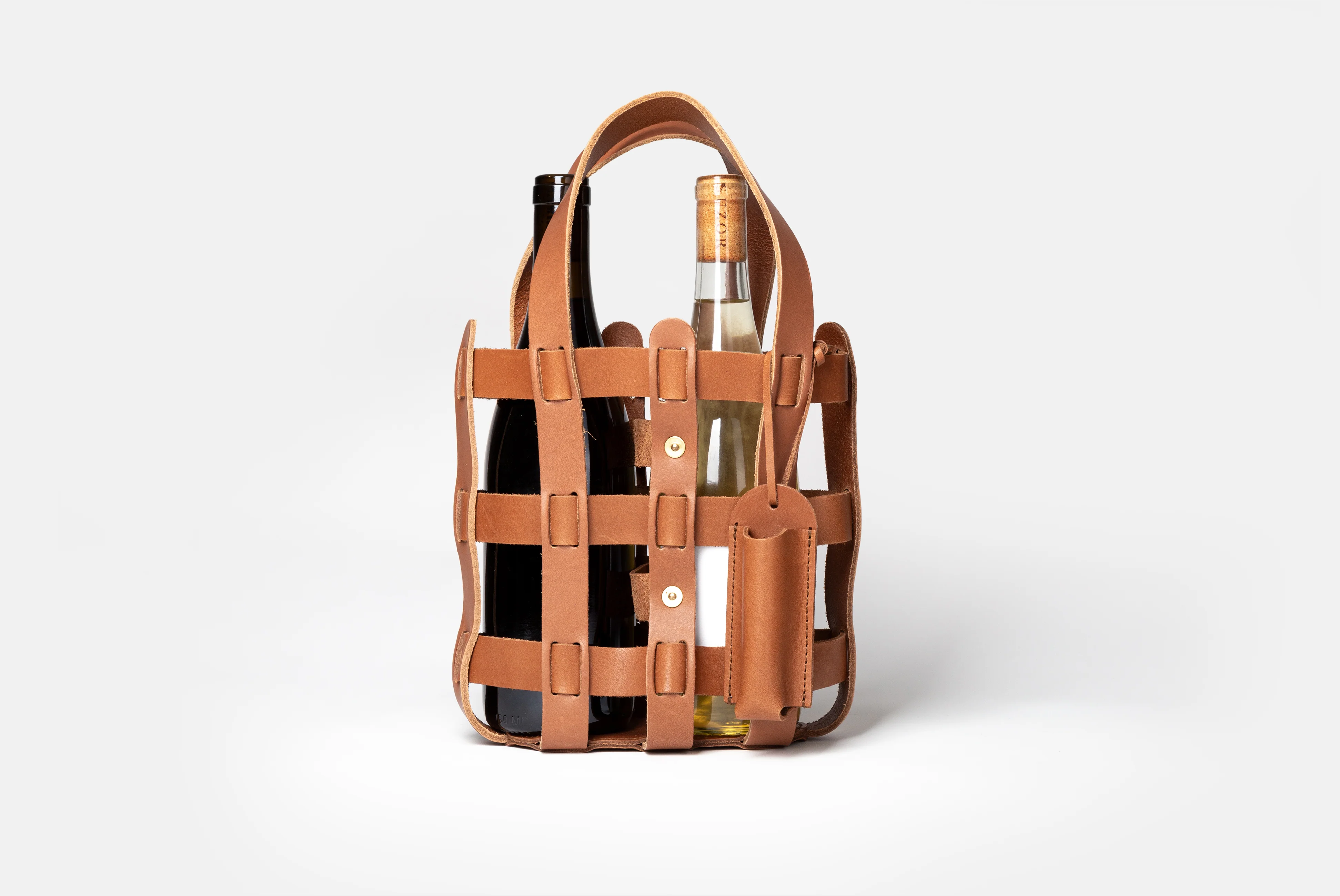 WP Standard Leather Wine Tote