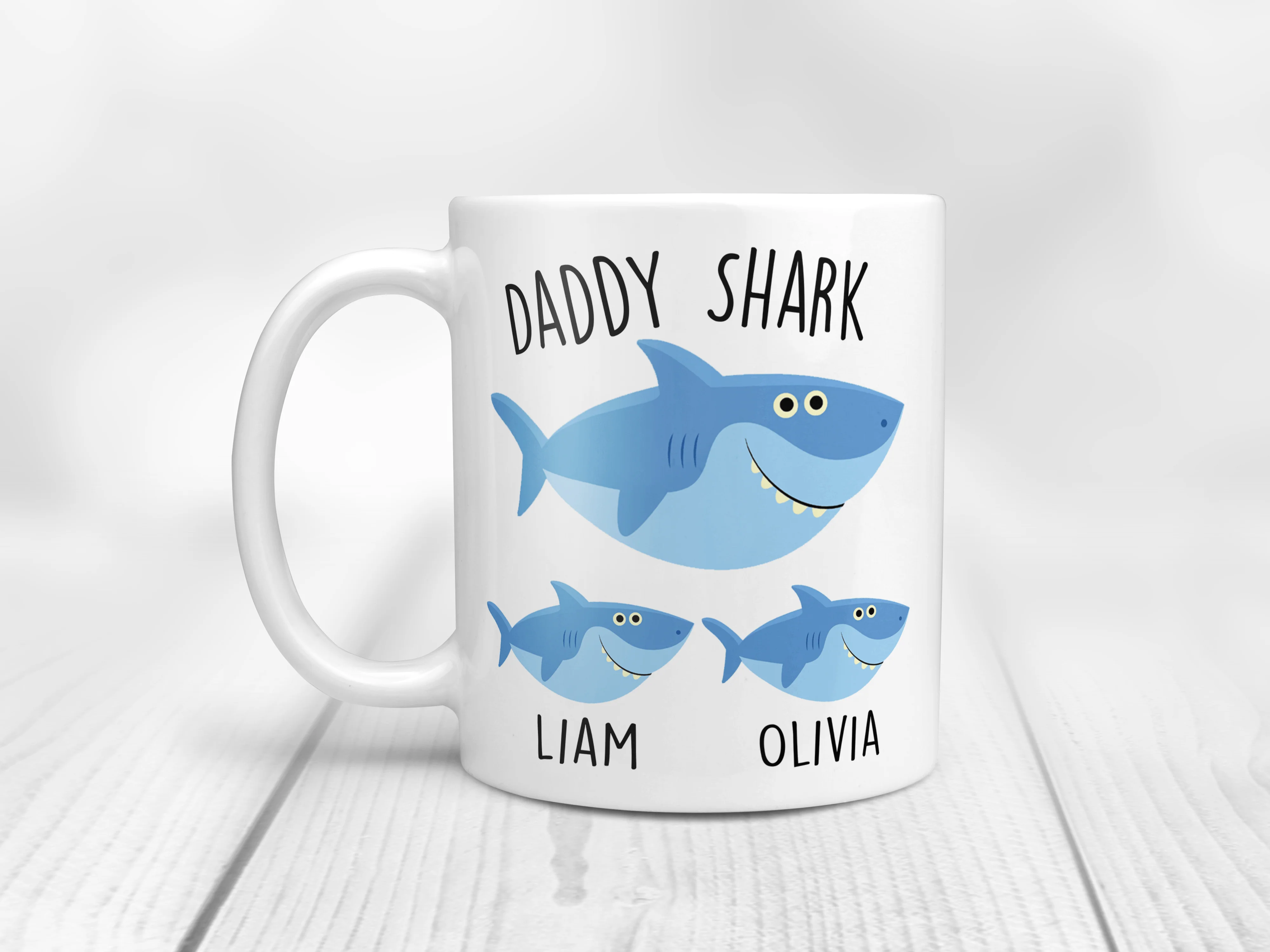 Daddy Shark Do Do Do Mug - Personalized