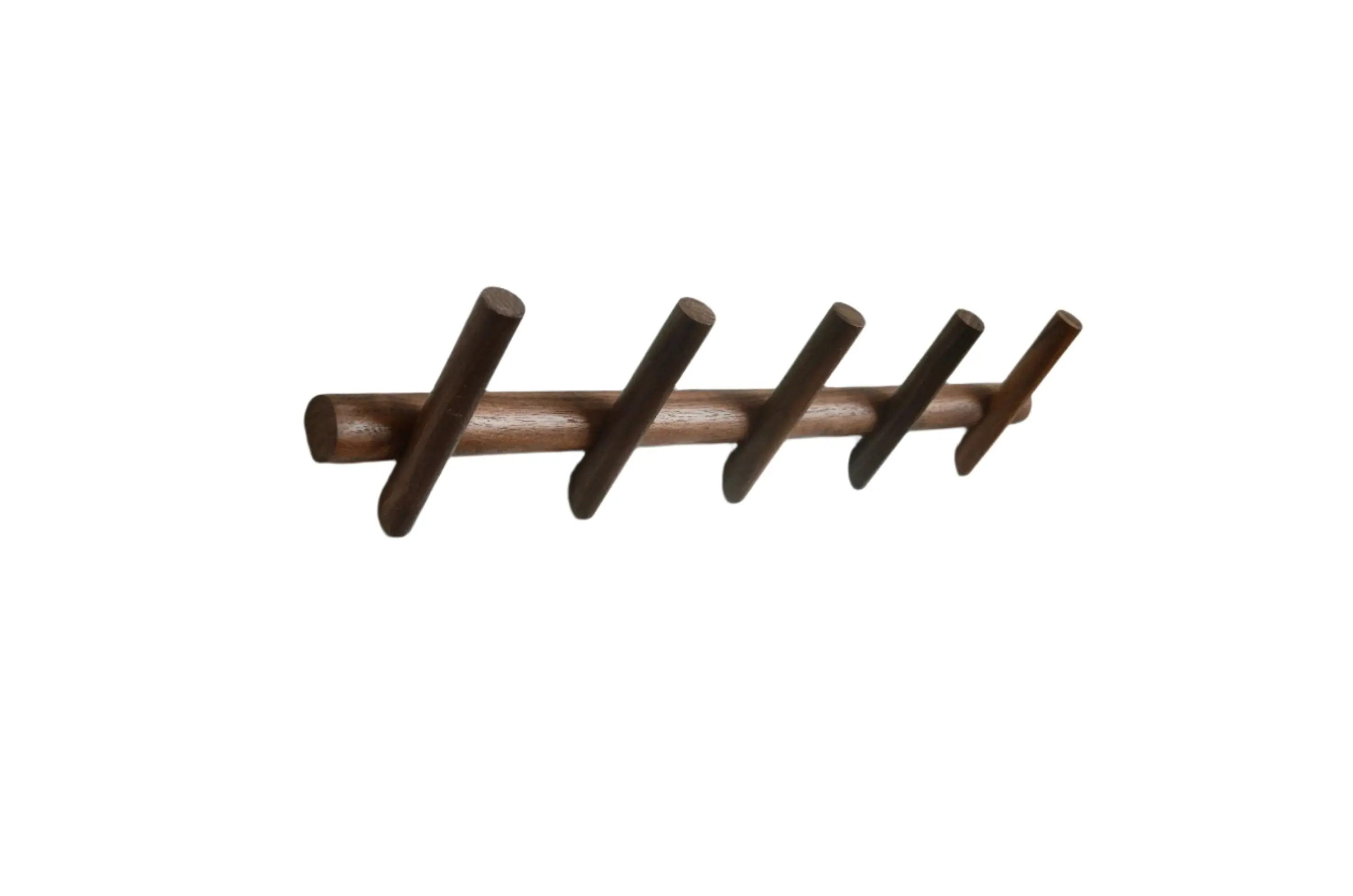 Walnut Wood Coat Rack