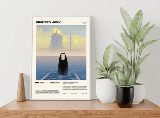 Studio Ghibli Canvas Wall Posters