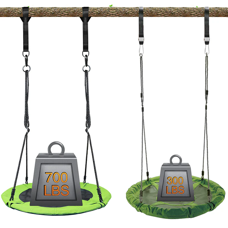 Giant 40 Flying Saucer Tree Swing Spider Web Spinner Swing 700lbs