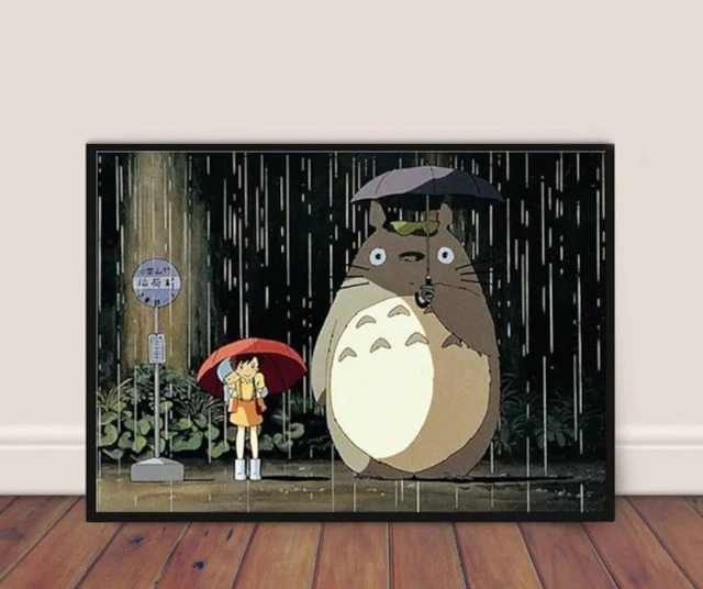 Studio Ghibli Canvas Wall Posters