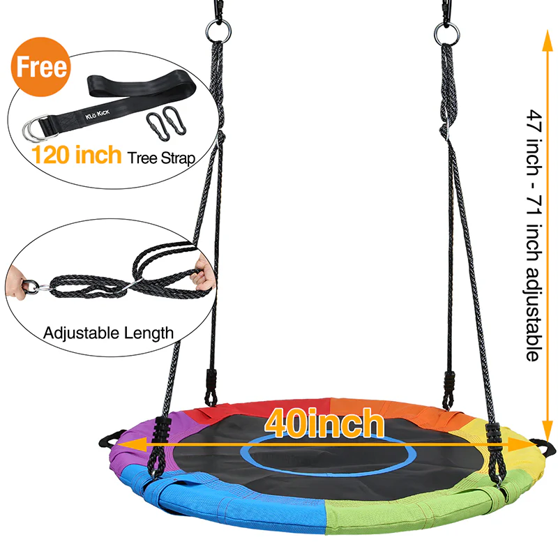 Textilene Saucer Swing 40/100cm